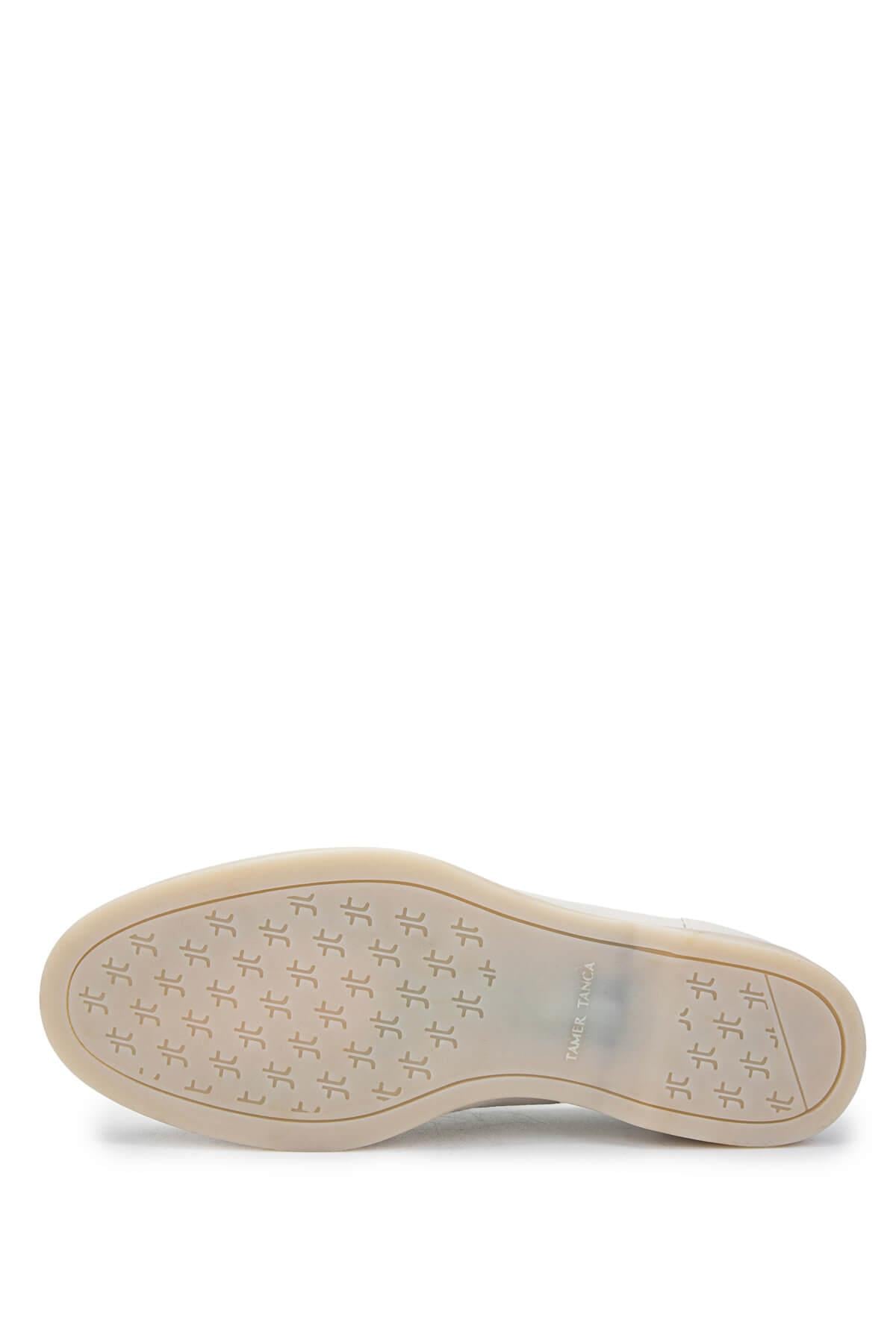 Tamer Tanca Lacivert Tamer Tanca Hakiki Erkek Deri Loafer Ayakkabı