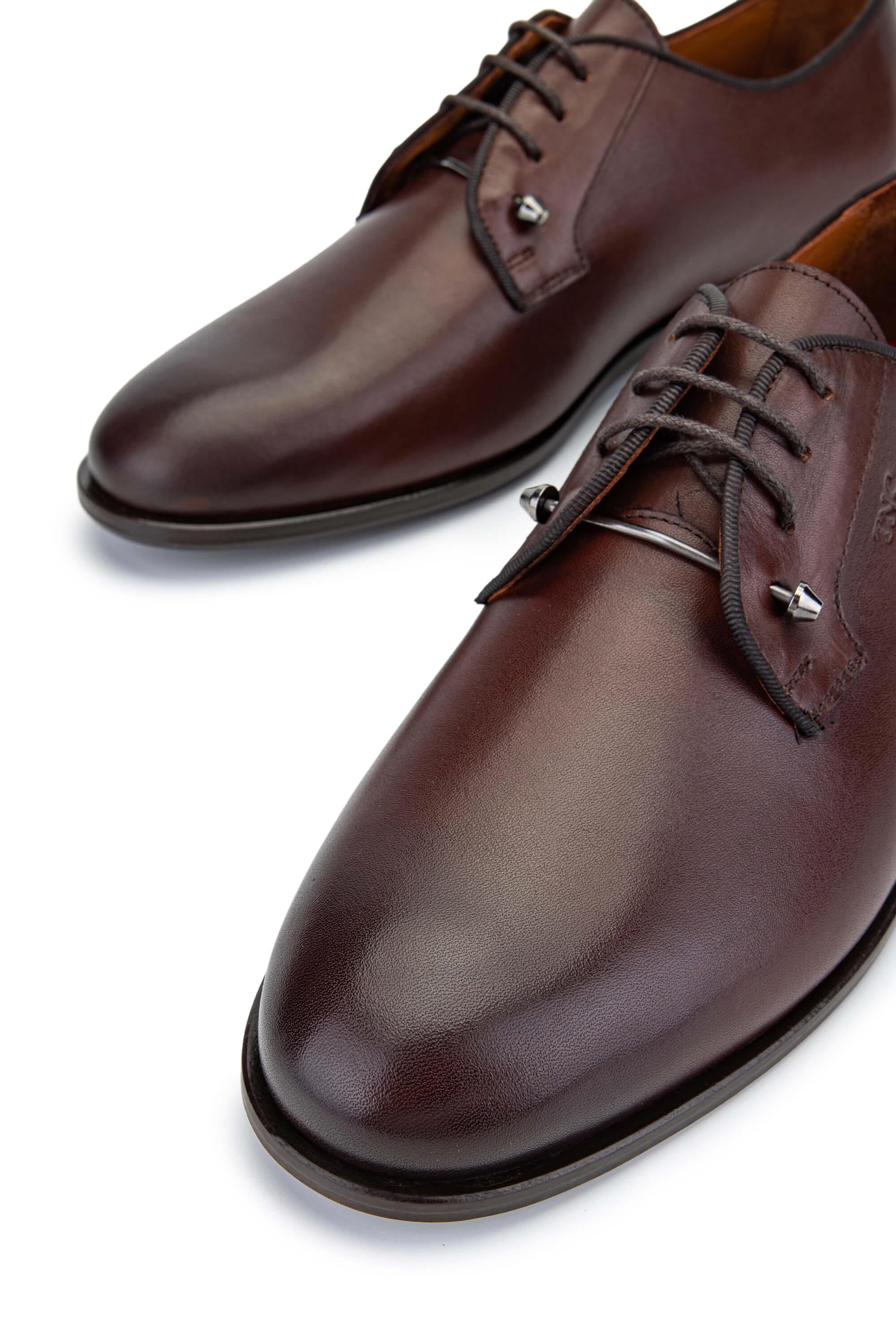 Tamer Tanca Siyah Analin Tamer Tanca Hakiki Deri Erkek Klasik Ayakkabı