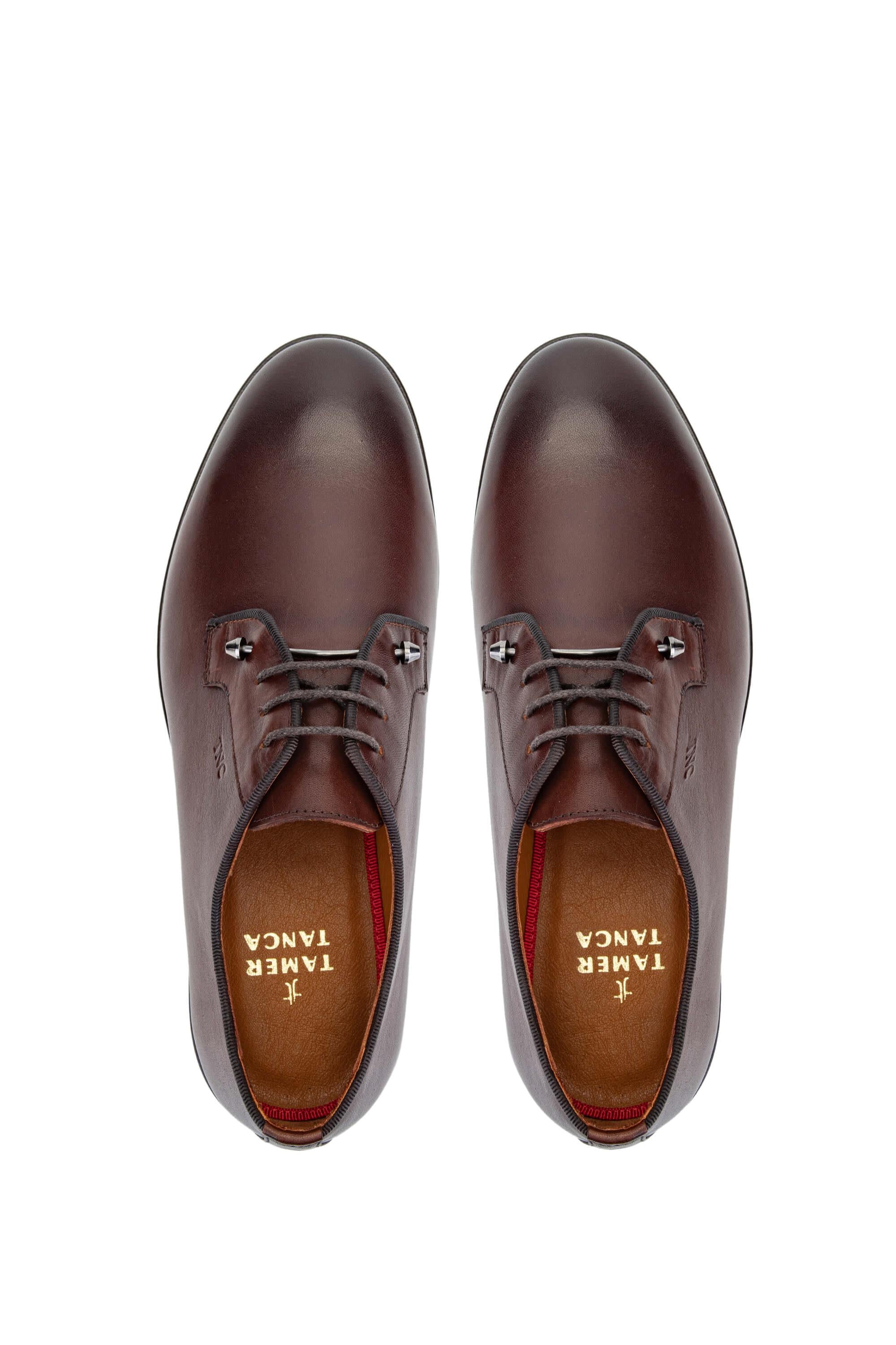 Tamer Tanca Siyah Analin Tamer Tanca Hakiki Deri Erkek Klasik Ayakkabı