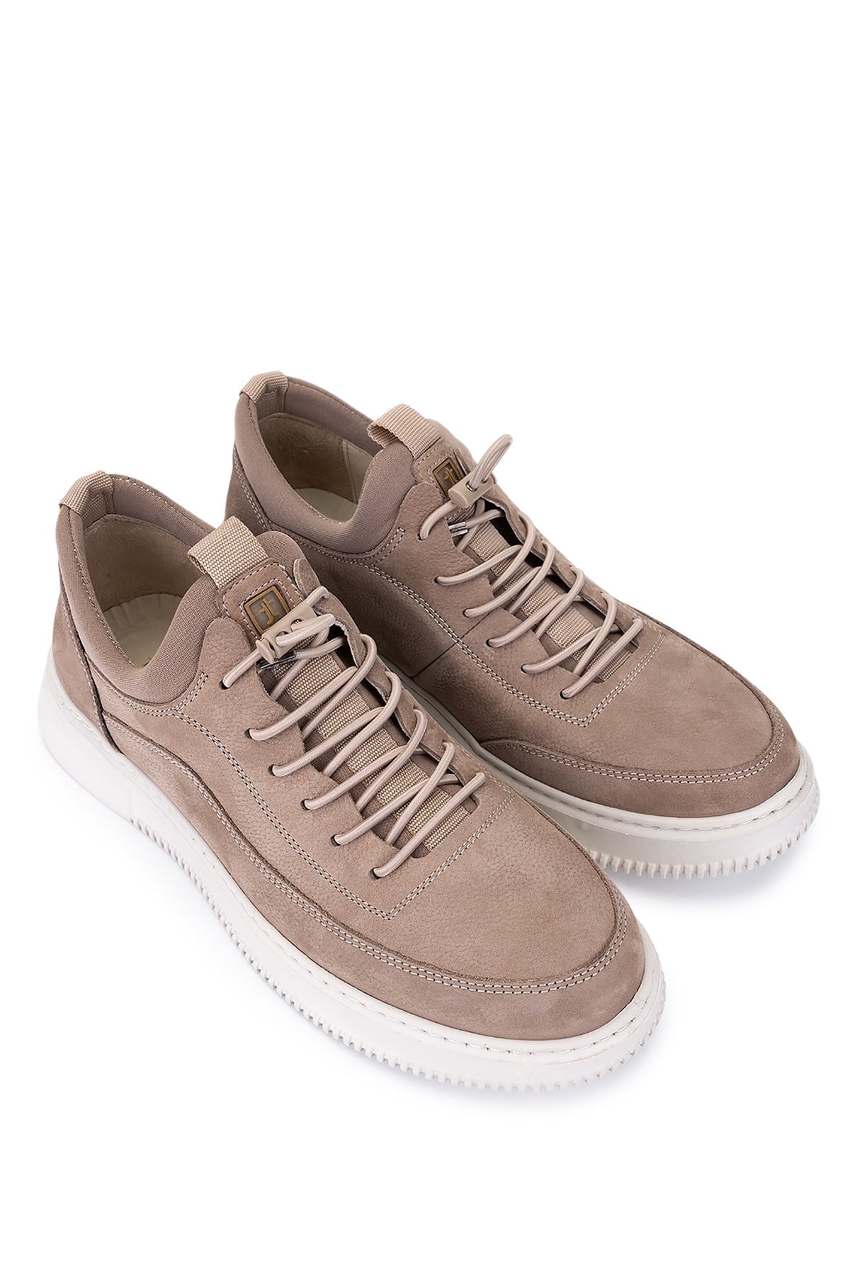 Tamer Tanca Siyah Nubuk Tamer Tanca Hakiki Deri Erkek Sneakers Spor Ayakkabı