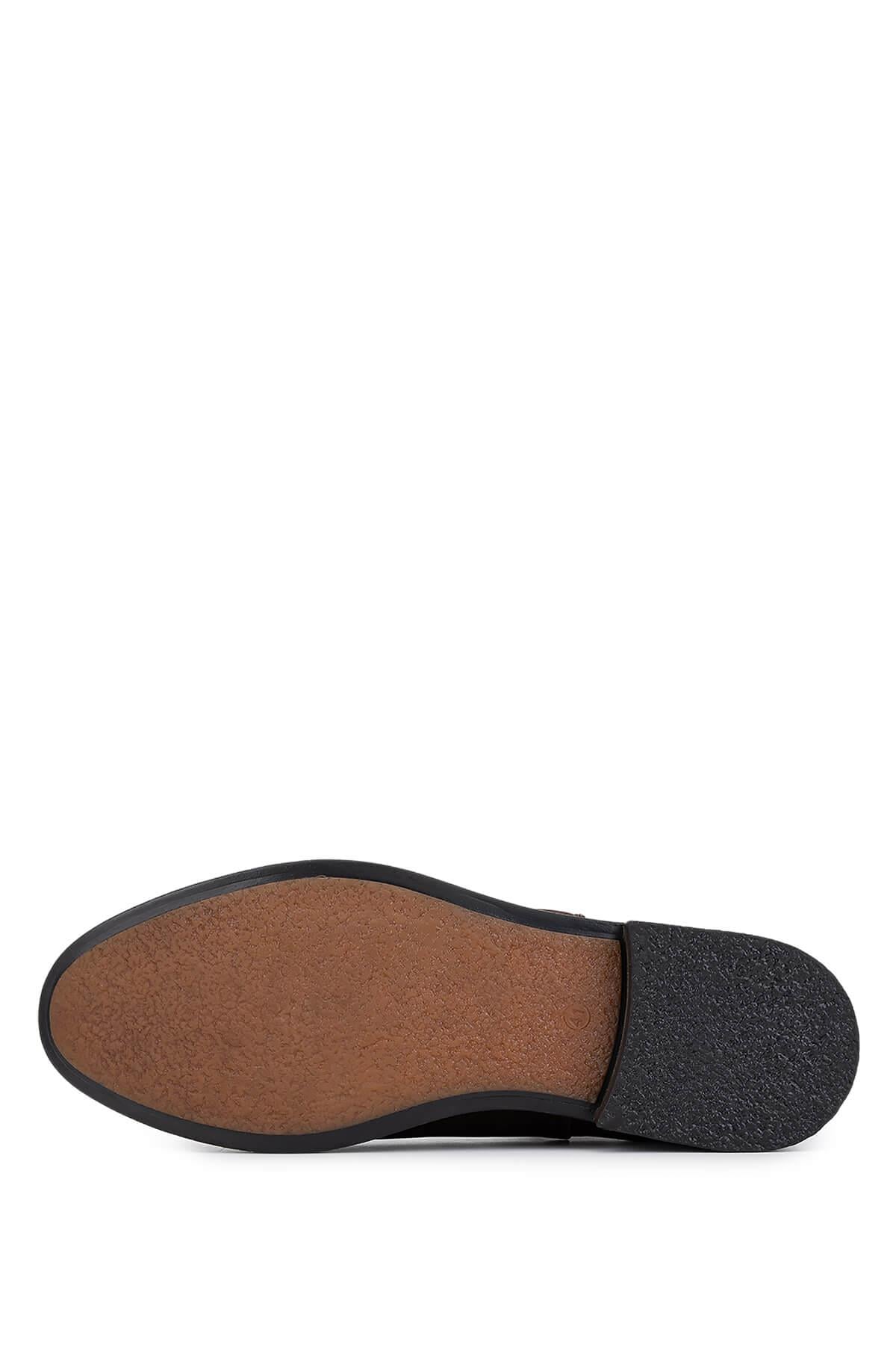 Tamer Tanca Siyah Nubuk Tamer Tanca Hakiki Deri Erkek Casual Bot