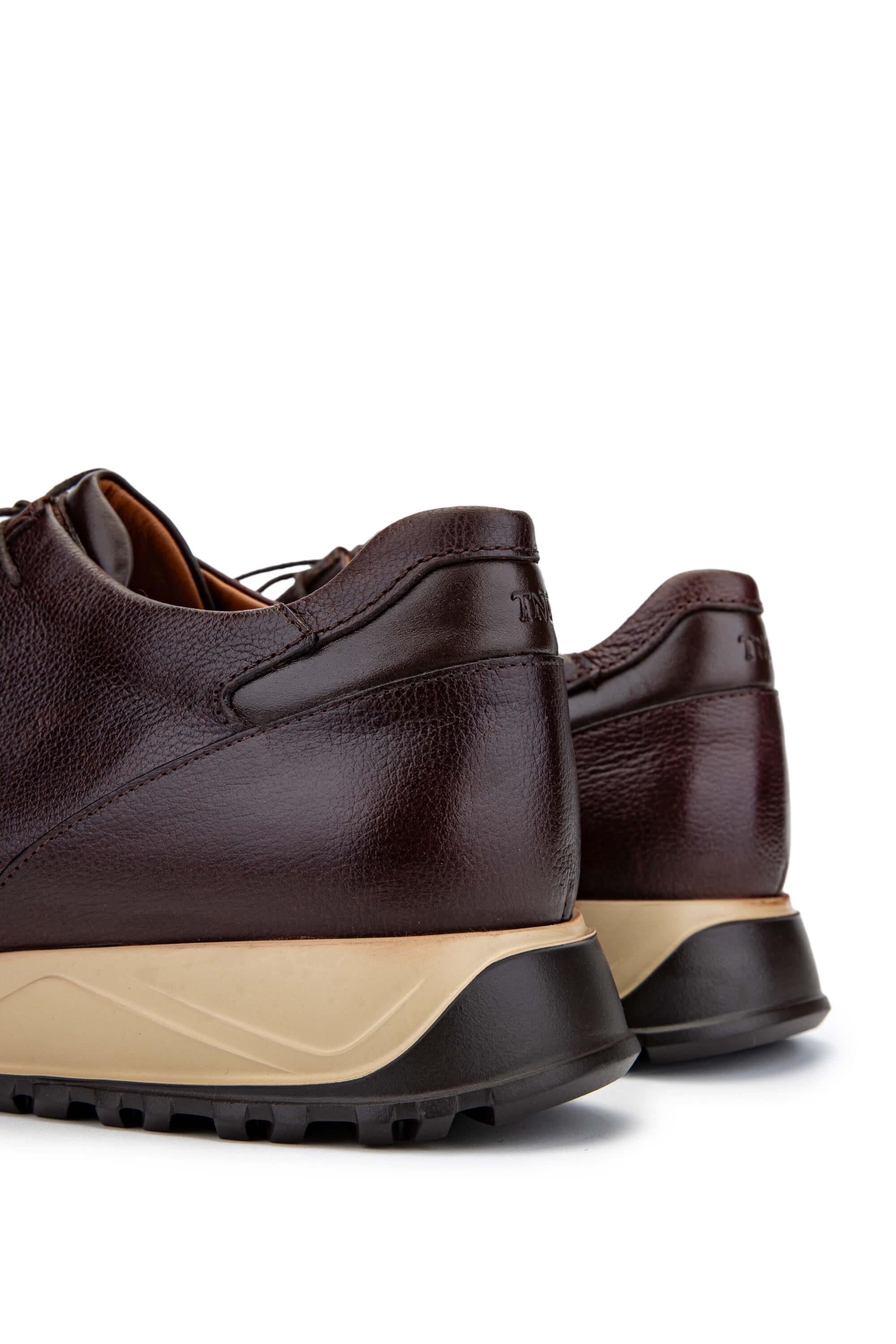 Tamer Tanca Siyah Tamer Tanca Hakiki Erkek Deri Deri Casual Ayakkabı