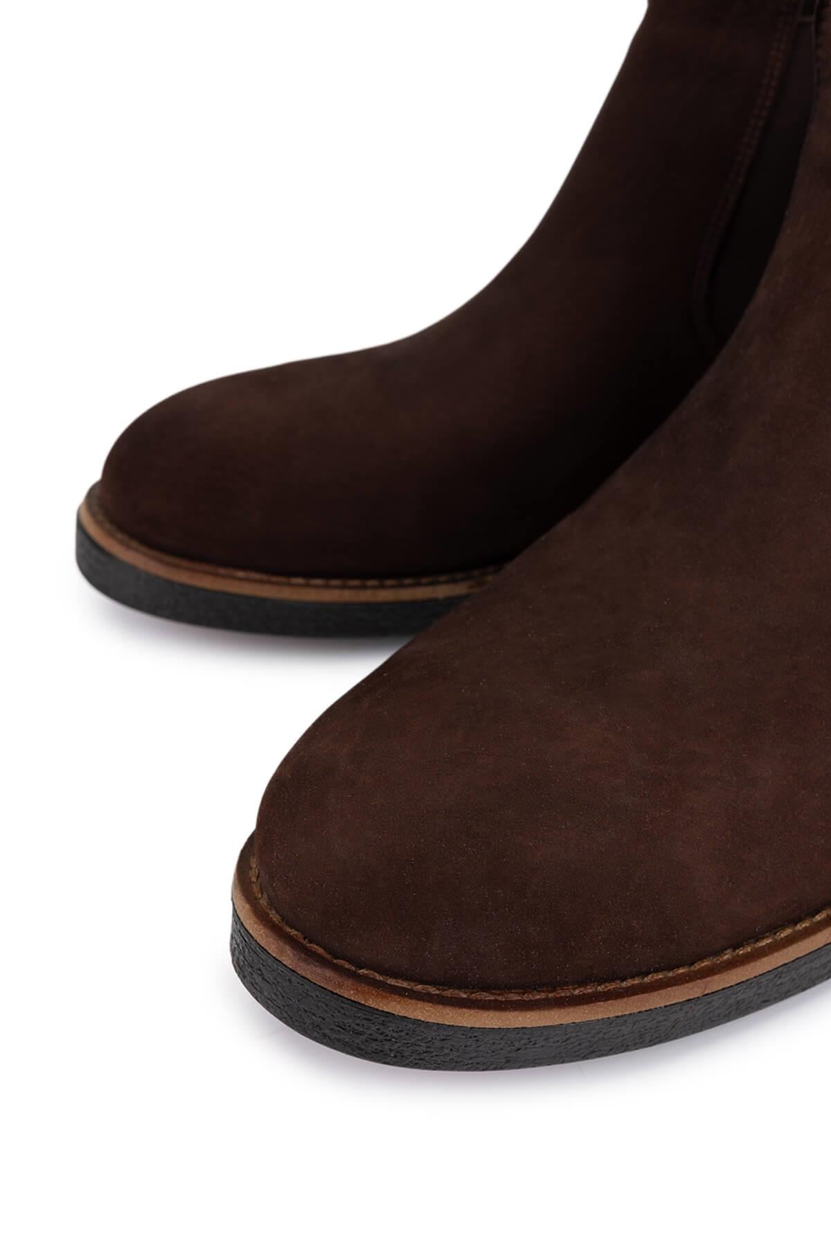 Tamer Tanca Siyah Nubuk Tamer Tanca Hakiki Deri Erkek Casual Bot