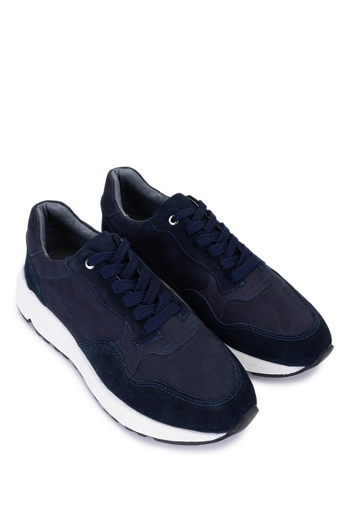 Tamer Tanca Vizon Süet Tamer Tanca Hakiki Deri Erkek Sneakers Spor Ayakkabı