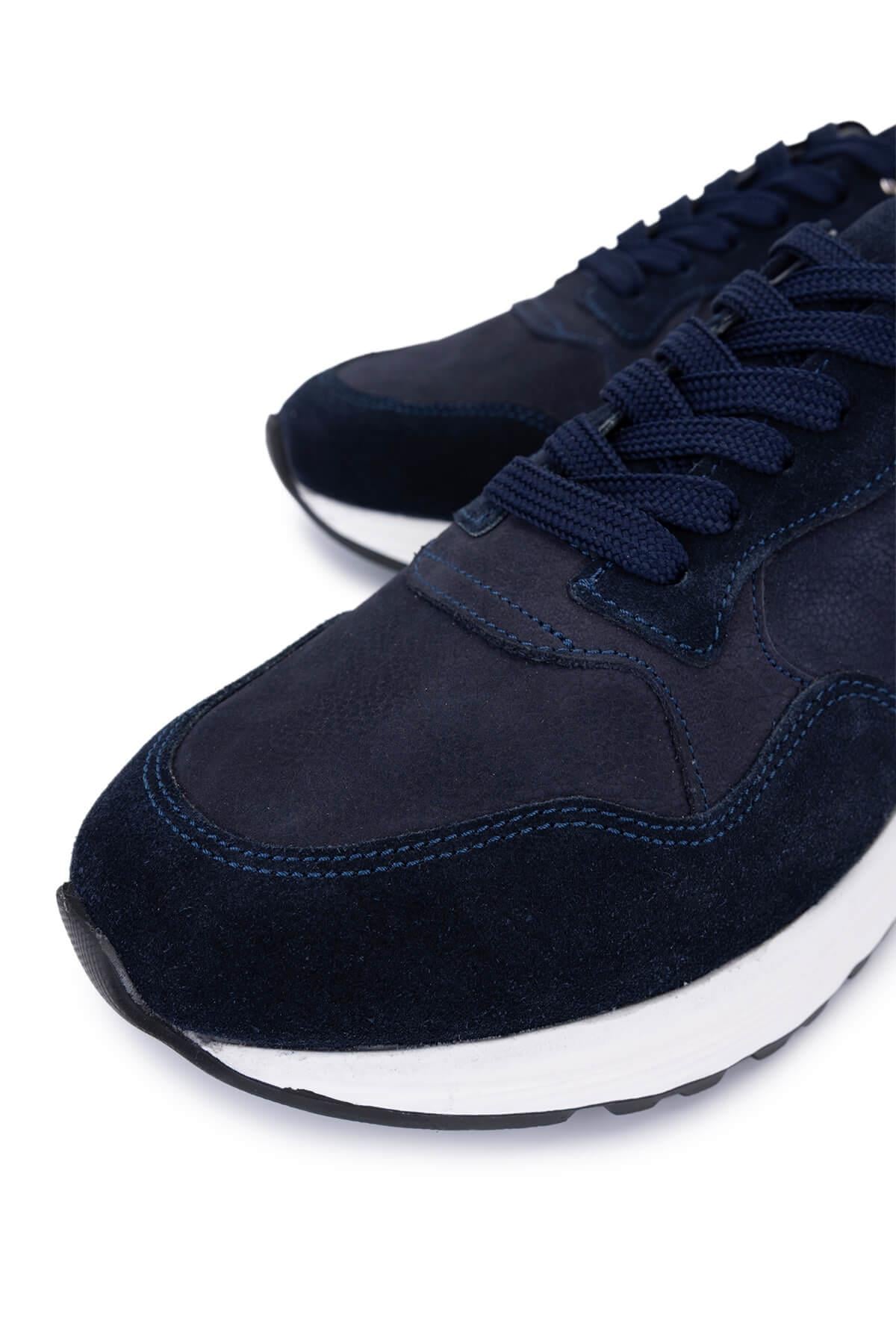 Tamer Tanca Vizon Süet Tamer Tanca Hakiki Deri Erkek Sneakers Spor Ayakkabı