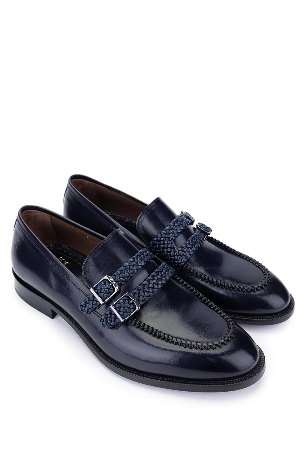 Tamer Tanca Kahverengi Tamer Tanca Hakiki Deri Erkek Klasik Ayakkabı