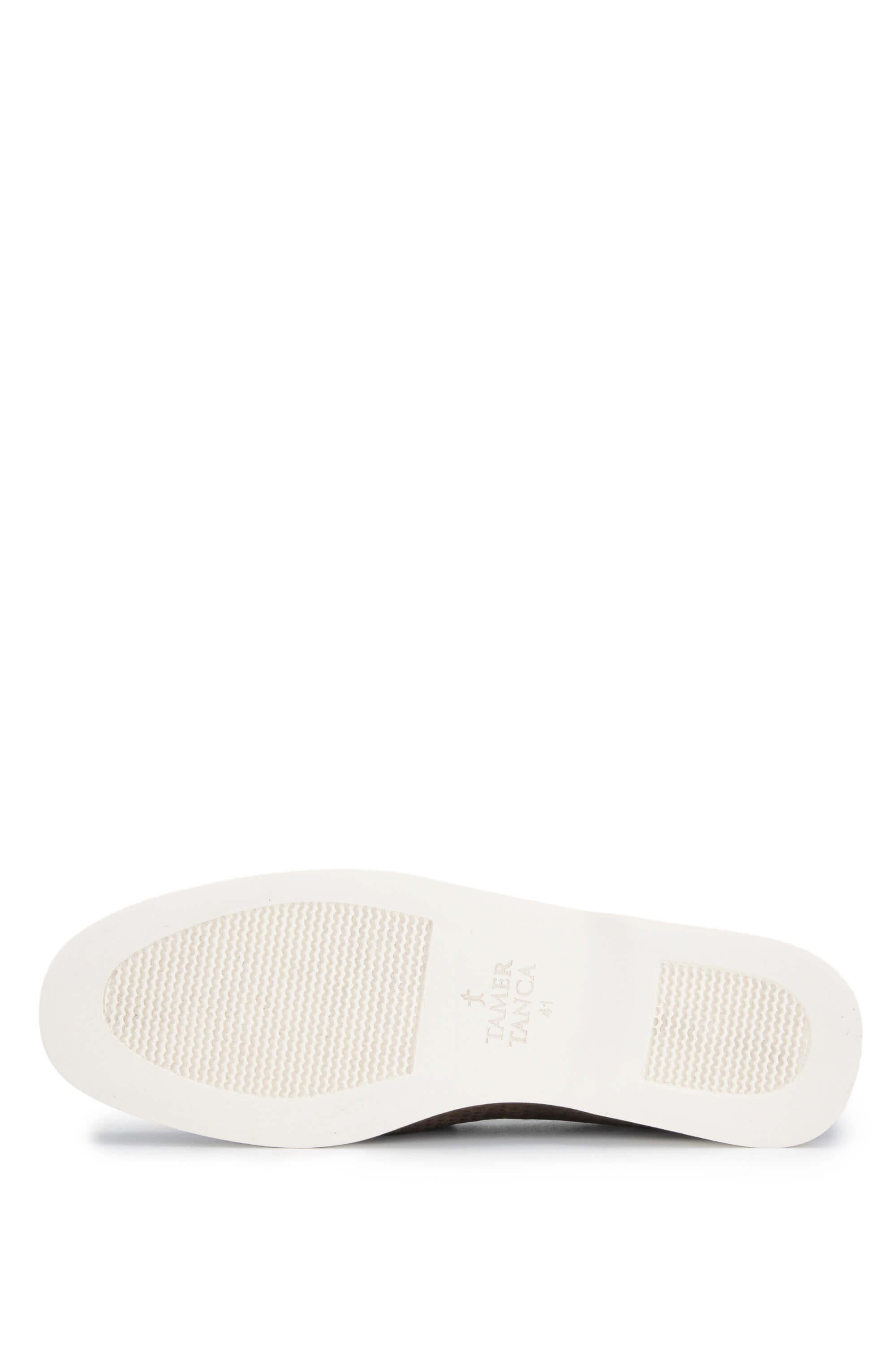 Tamer Tanca Lacivert Nubuk Tamer Tanca Hakiki Deri Erkek Loafer Ayakkabı