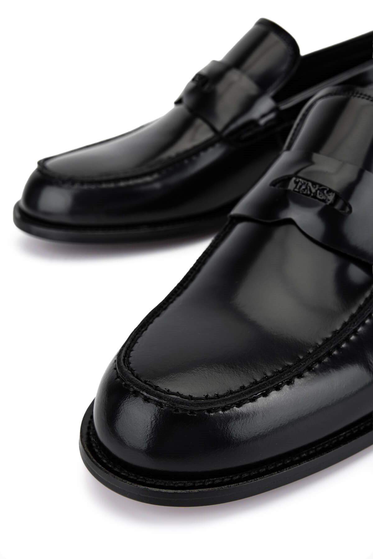 Tamer Tanca Siyah Açma Tamer Tanca Hakiki Deri Erkek Makosen Ayakkabı