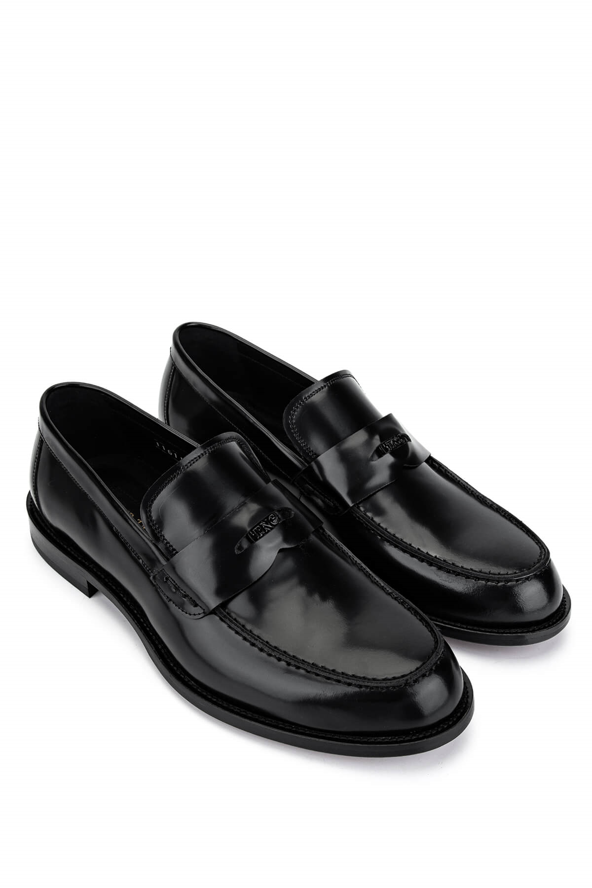 Tamer Tanca Siyah Açma Tamer Tanca Hakiki Deri Erkek Makosen Ayakkabı