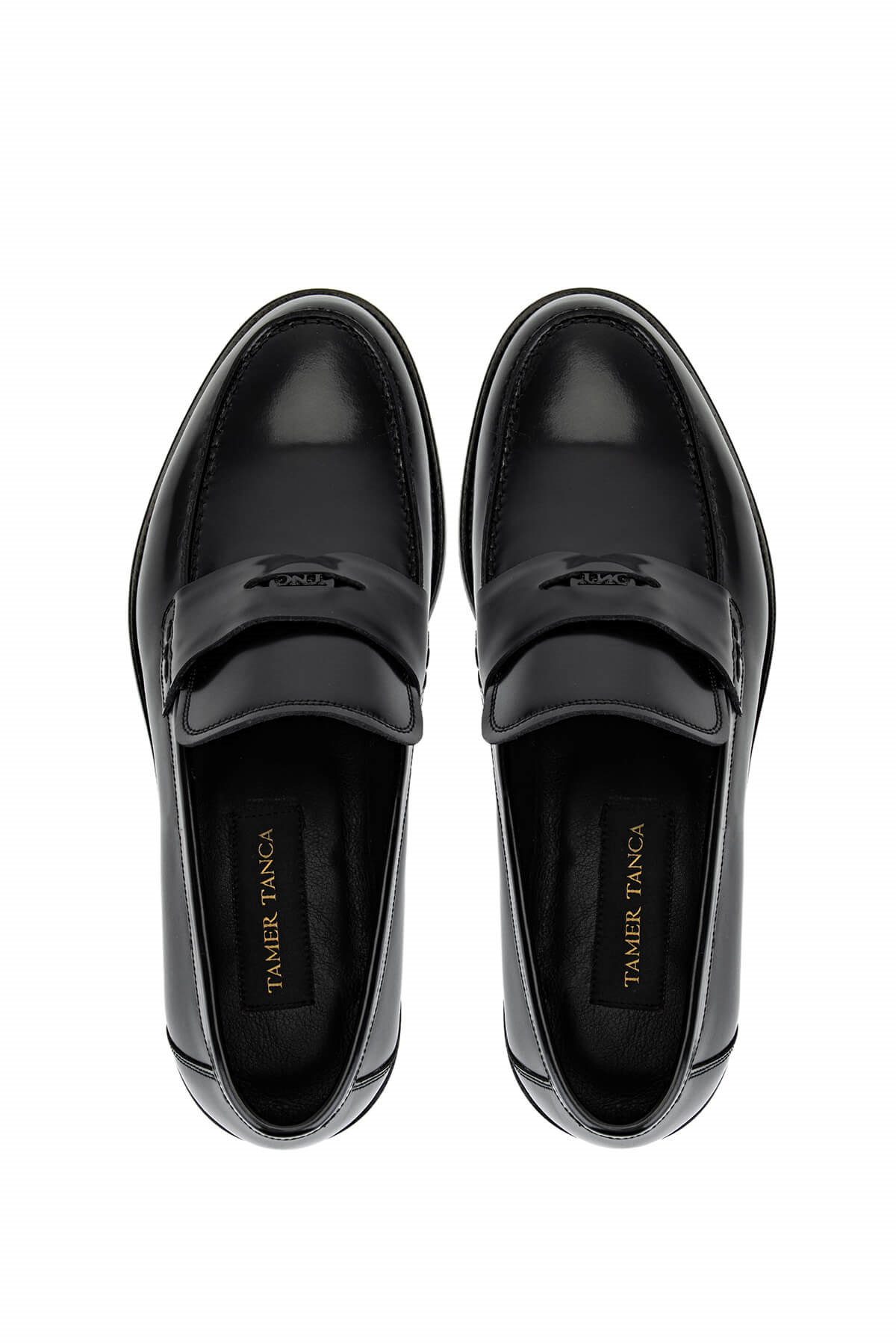 Tamer Tanca Siyah Açma Tamer Tanca Hakiki Deri Erkek Makosen Ayakkabı