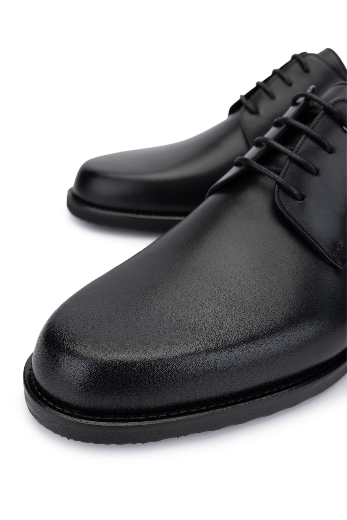 Tamer Tanca Siyah Tamer Tanca Hakiki Deri Erkek Klasik Ayakkabı