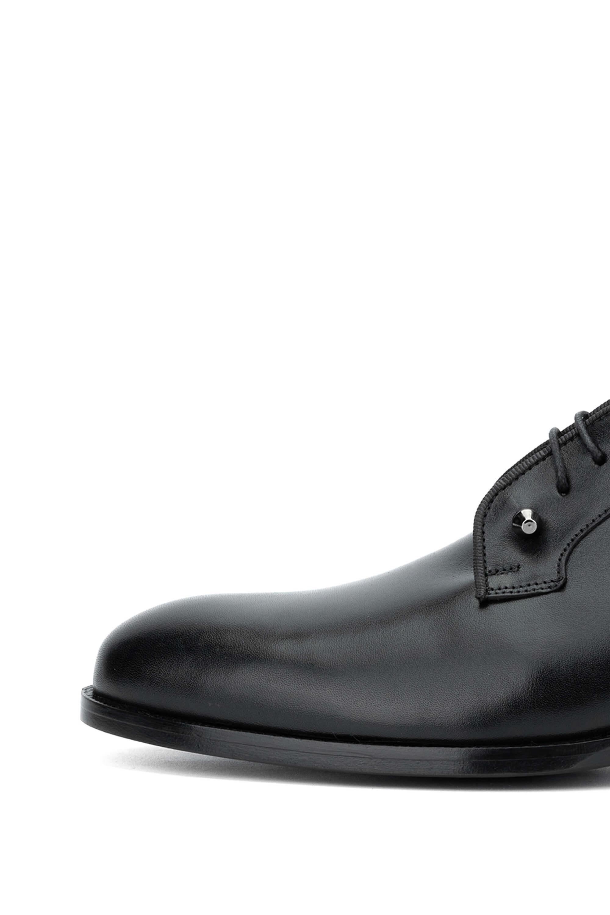 Tamer Tanca Siyah Analin Tamer Tanca Hakiki Deri Erkek Klasik Ayakkabı