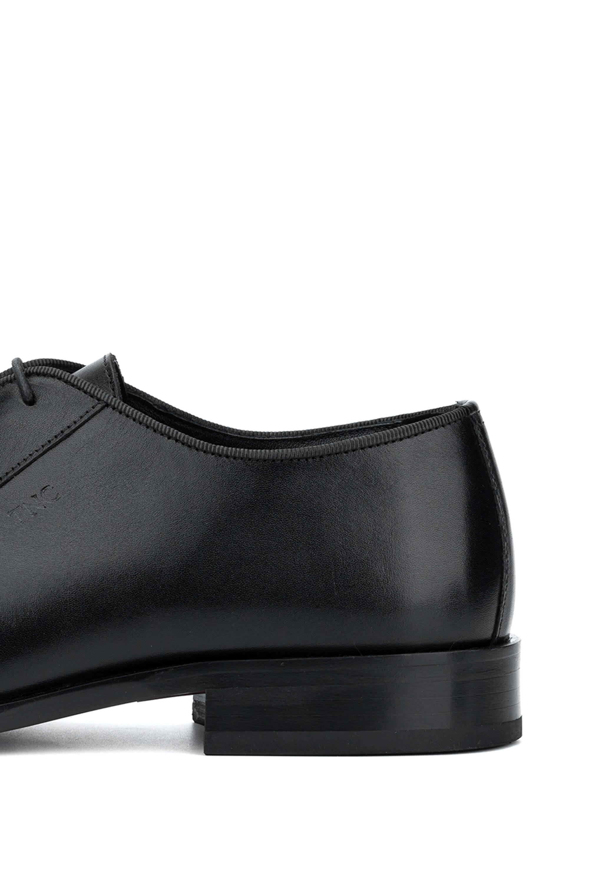 Tamer Tanca Siyah Analin Tamer Tanca Hakiki Deri Erkek Klasik Ayakkabı