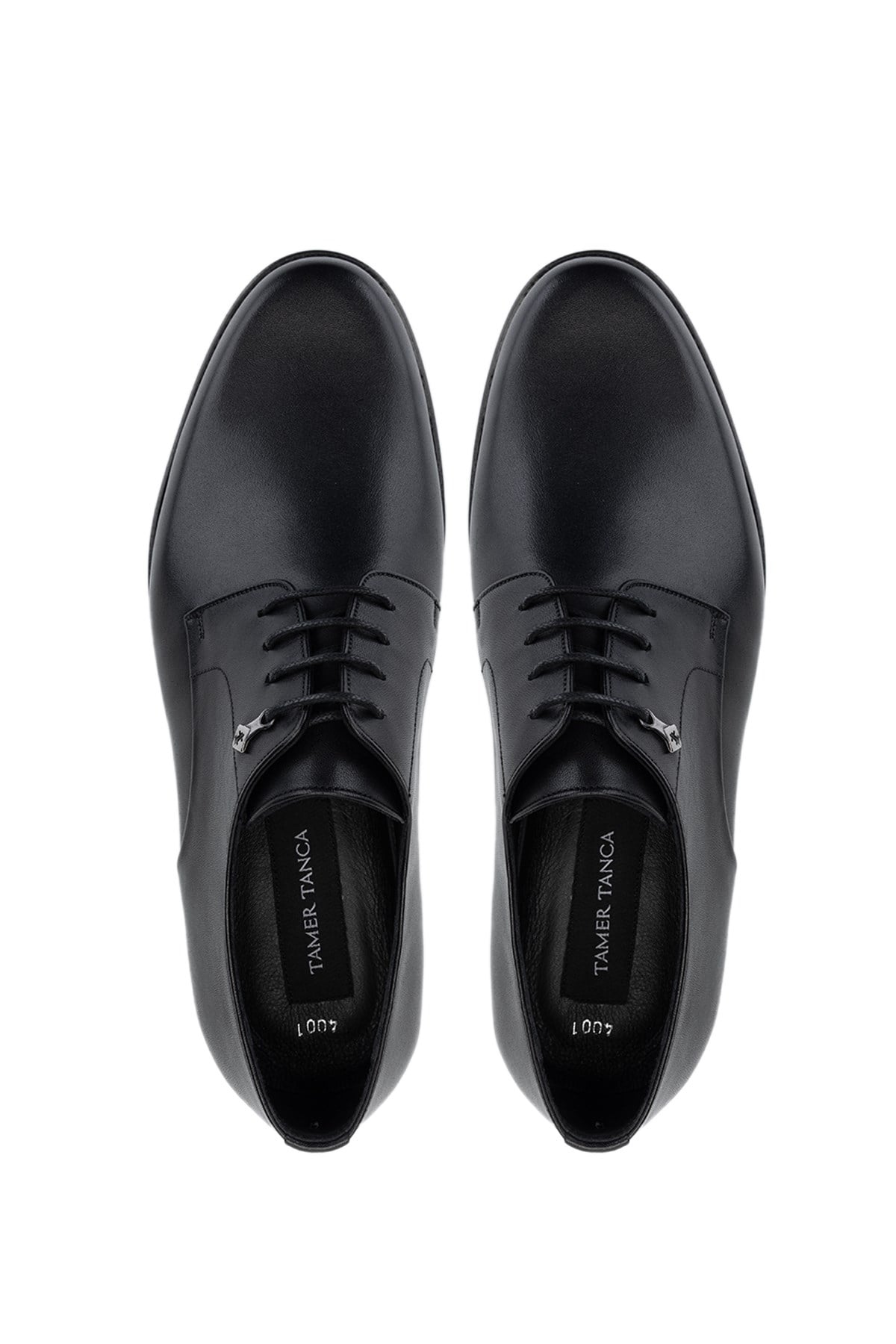 Tamer Tanca Siyah Tamer Tanca Hakiki Deri Erkek Klasik Ayakkabı