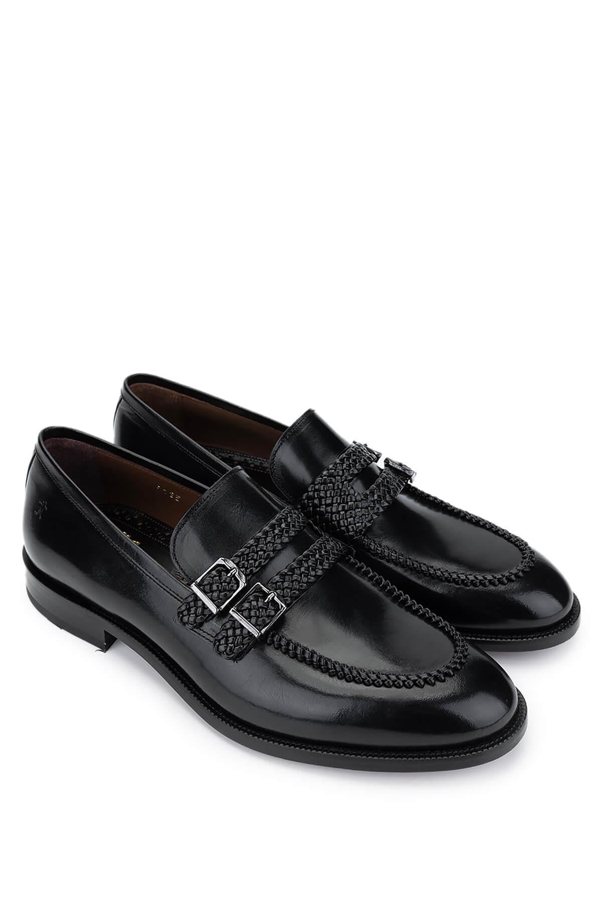 Tamer Tanca Kahverengi Tamer Tanca Hakiki Deri Erkek Klasik Ayakkabı