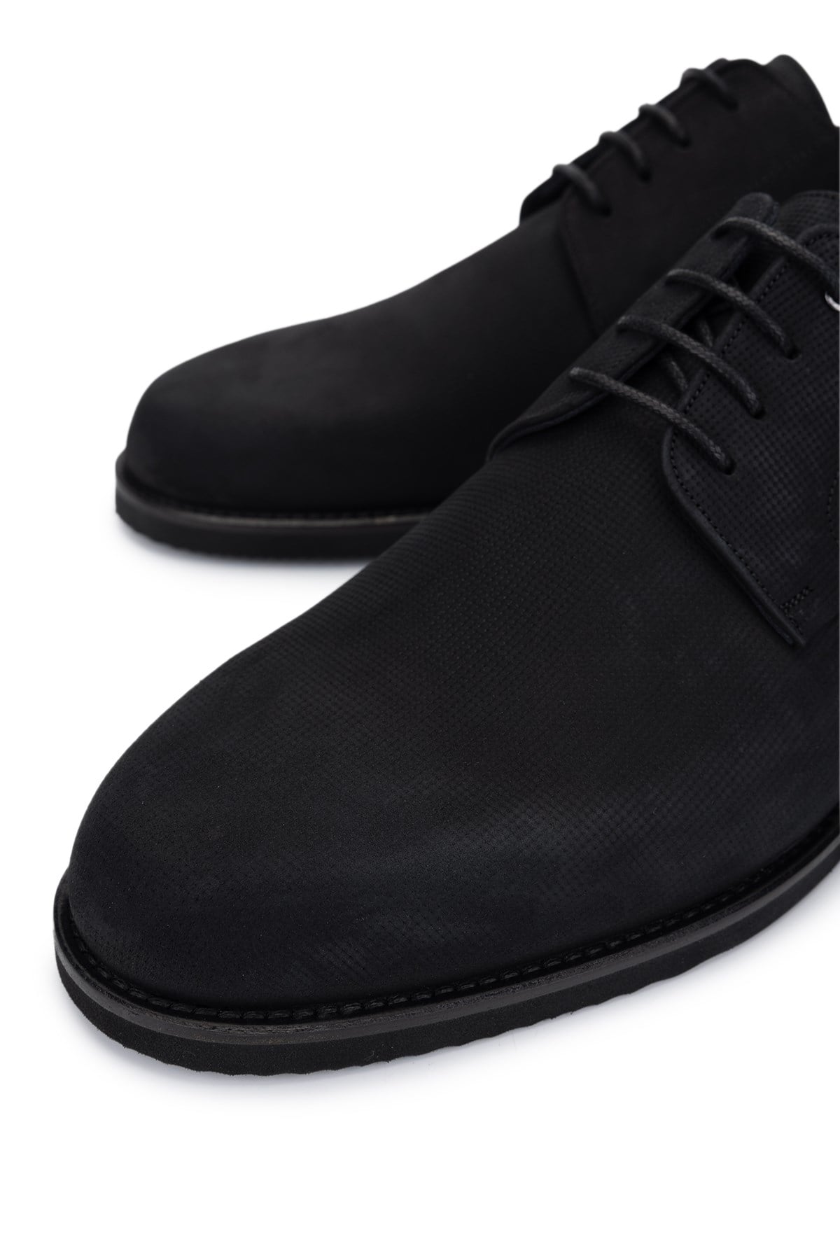 Tamer Tanca Siyah Tamer Tanca Hakiki Deri Erkek Klasik Ayakkabı