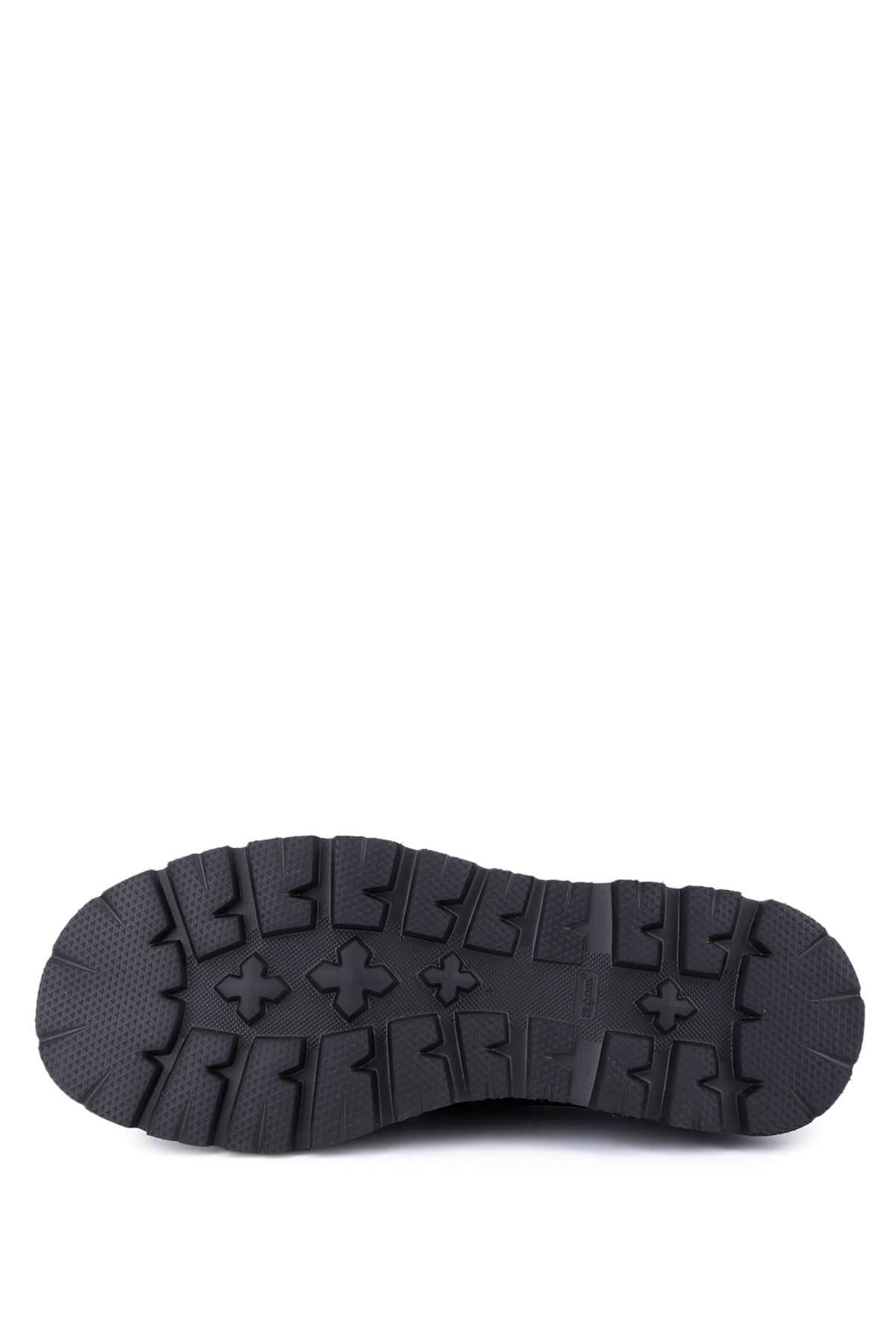 Tamer Tanca Siyah Tamer Tanca Hakiki Deri Erkek Ayakkabı