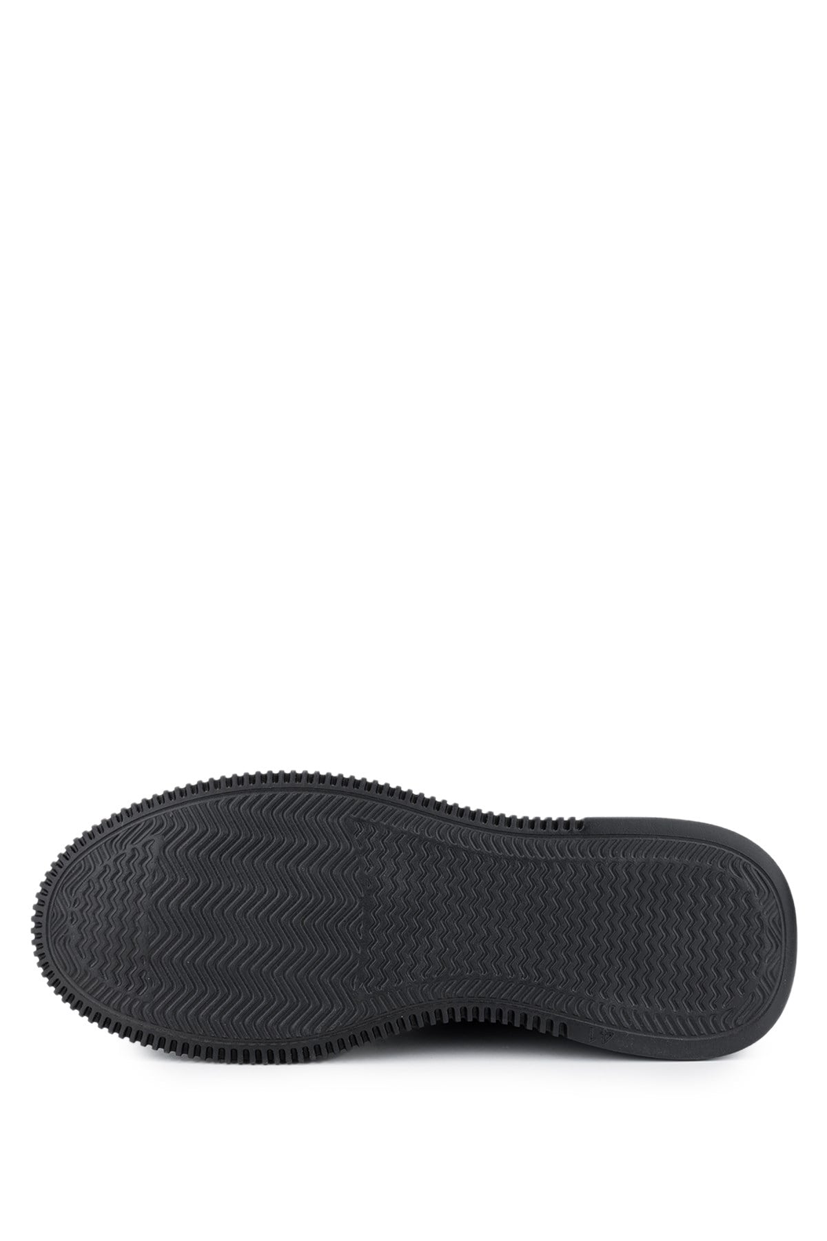 Tamer Tanca Siyah Nubuk Tamer Tanca Hakiki Deri Erkek Sneakers Spor Ayakkabı