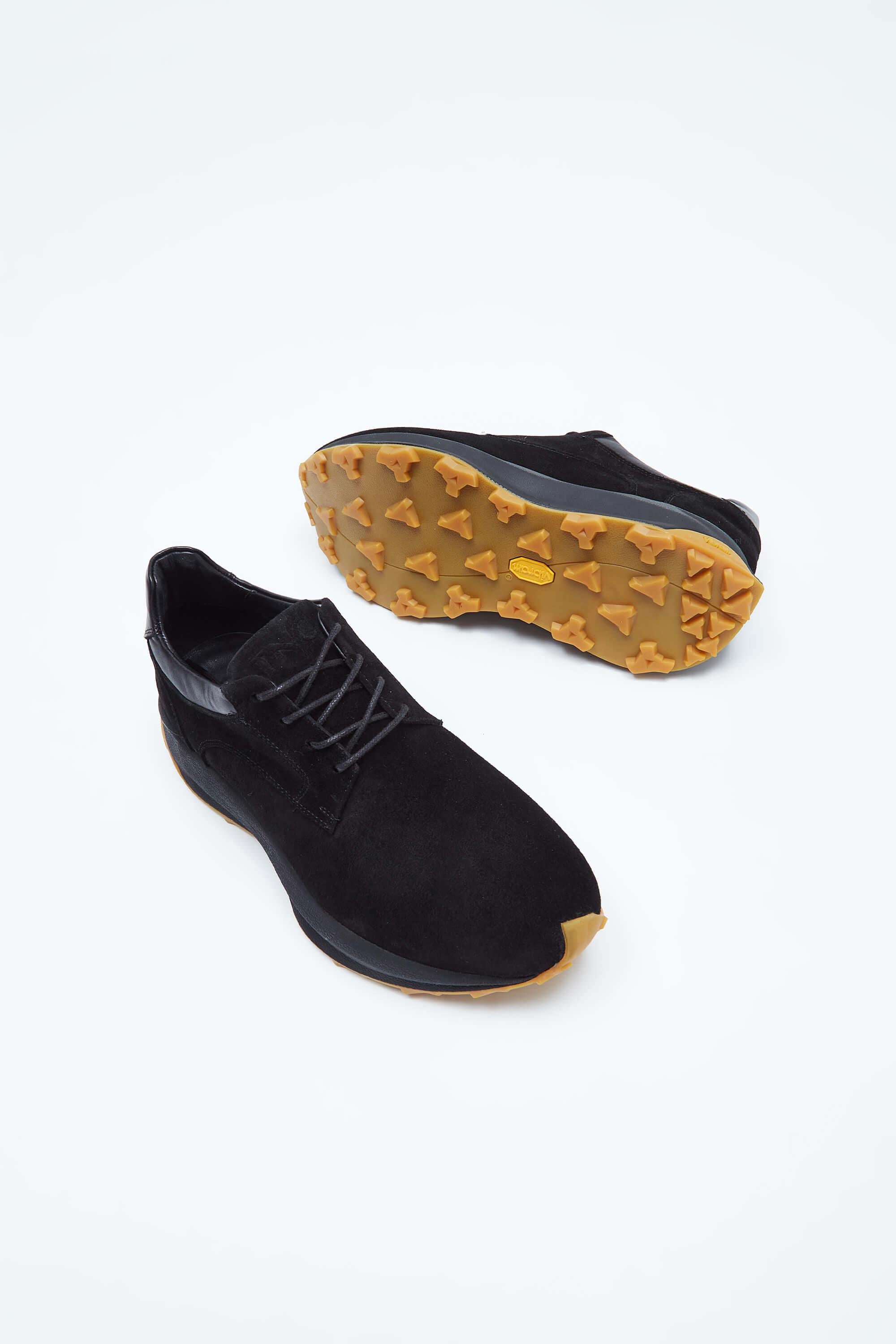 Tamer Tanca Lacivert Tamer Tanca Hakiki Erkek Deri Sneakers Spor Ayakkabı