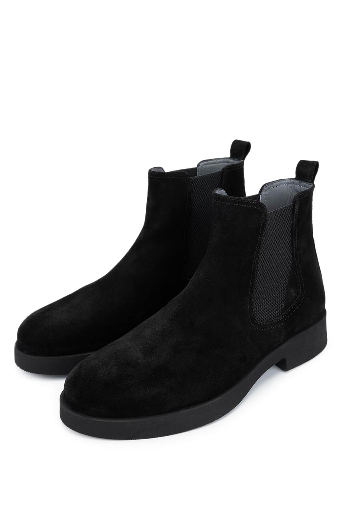 Tamer Tanca Gri Tamer Tanca Hakiki Erkek Deri Casual Bot