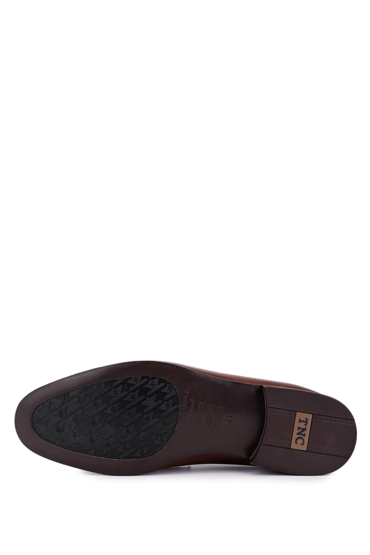 Tamer Tanca Siyah Tamer Tanca Hakiki Erkek Deri Loafer Ayakkabı