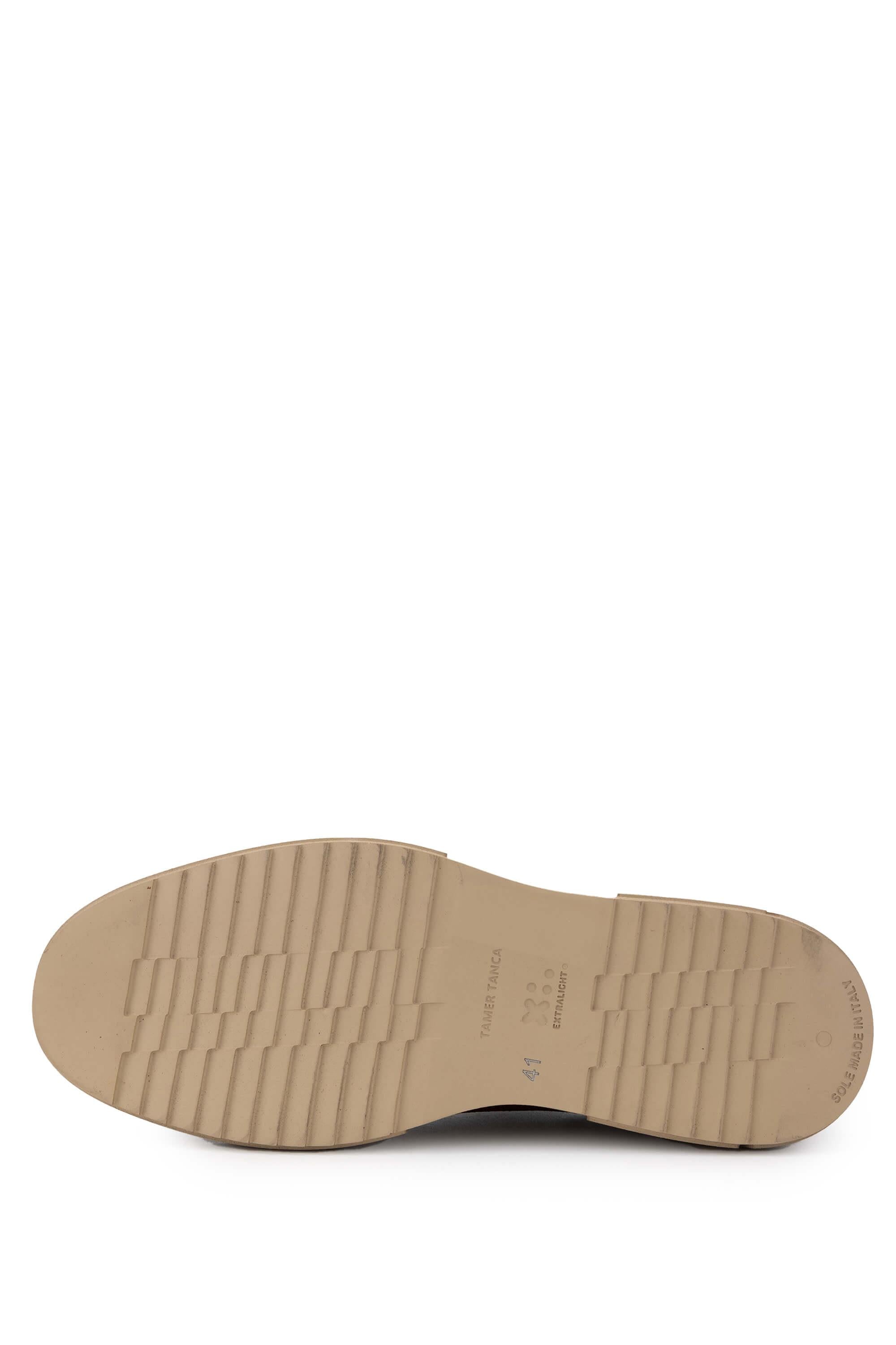 Tamer Tanca Tarçın Tamer Tanca Hakiki Erkek Deri Casual Ayakkabı