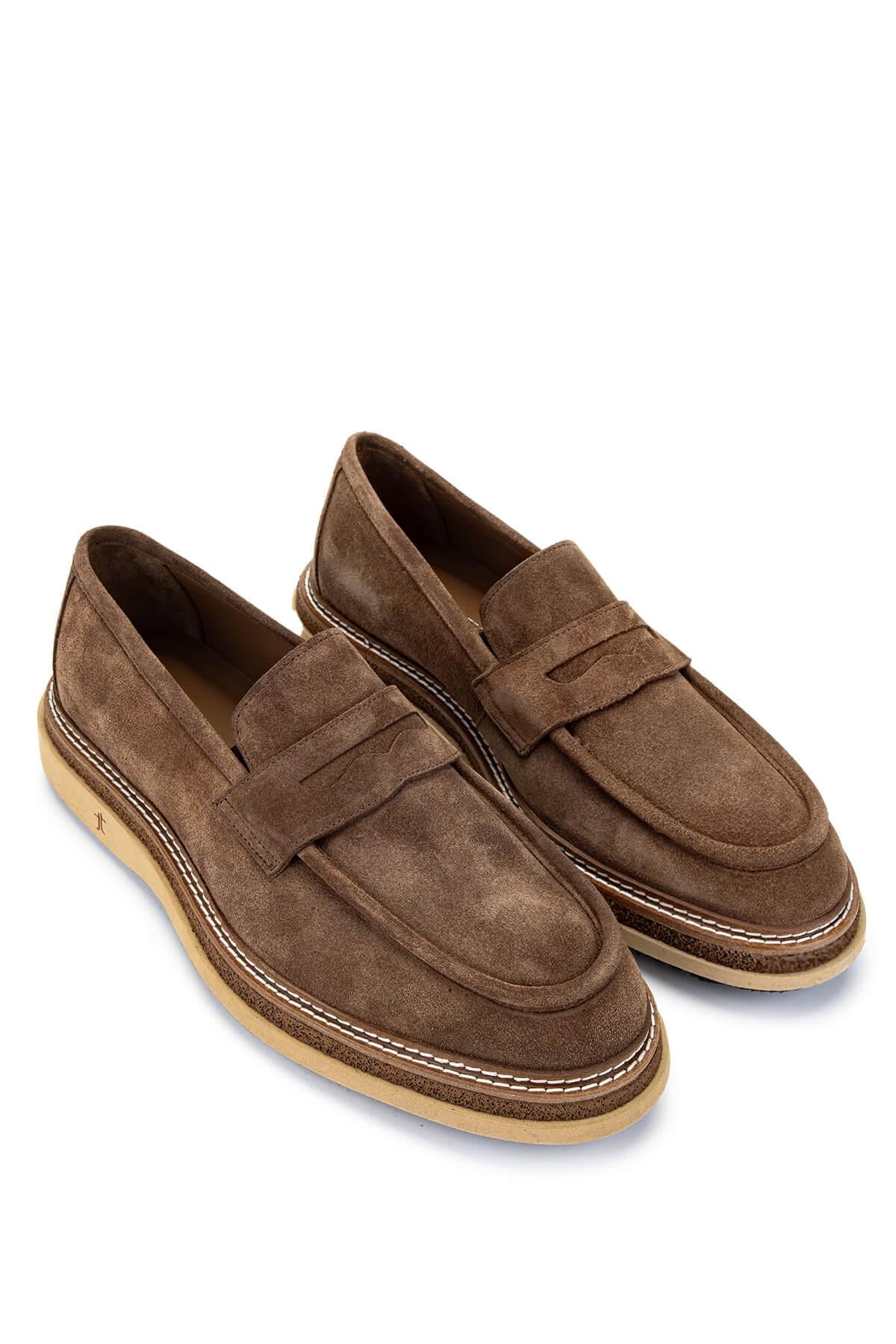 Tamer Tanca Taba Tamer Tanca Hakiki Deri Erkek Loafer Ayakkabı
