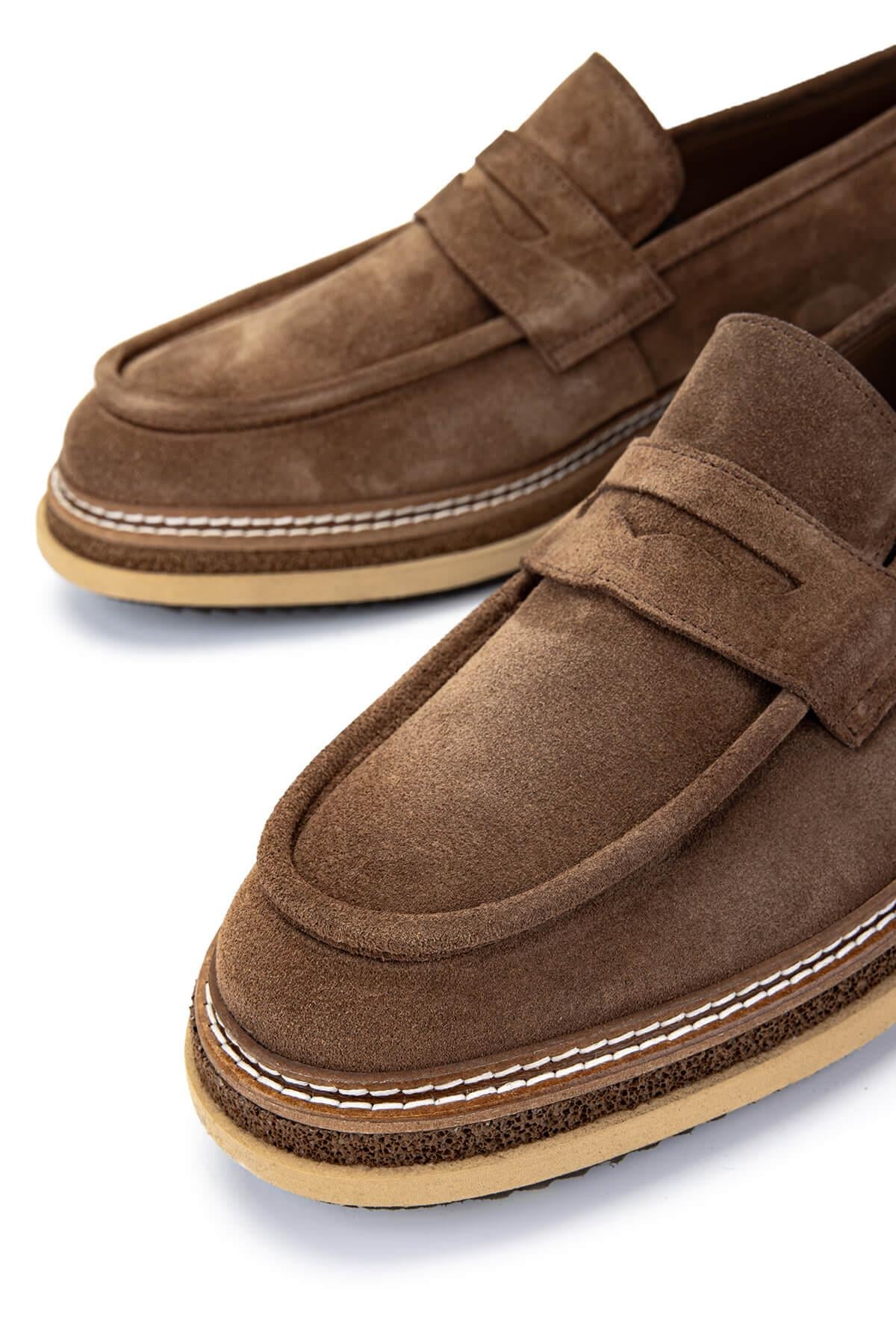 Tamer Tanca Taba Tamer Tanca Hakiki Deri Erkek Loafer Ayakkabı