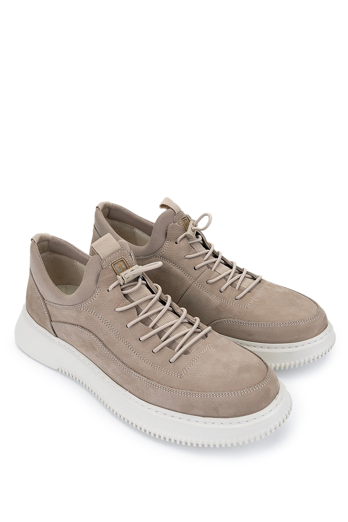 Tamer Tanca Siyah Nubuk Tamer Tanca Hakiki Deri Erkek Sneakers Spor Ayakkabı