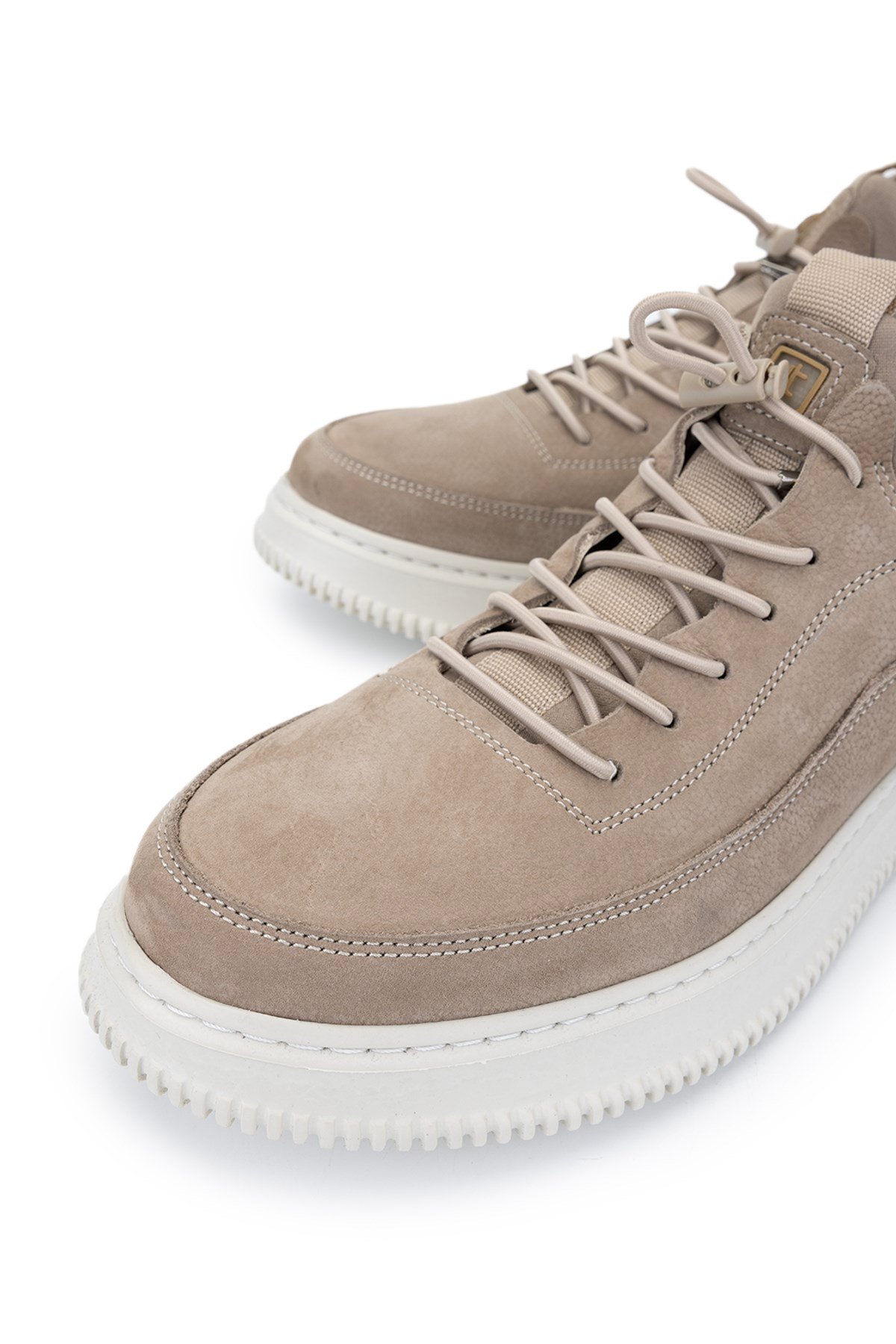 Tamer Tanca Siyah Nubuk Tamer Tanca Hakiki Deri Erkek Sneakers Spor Ayakkabı