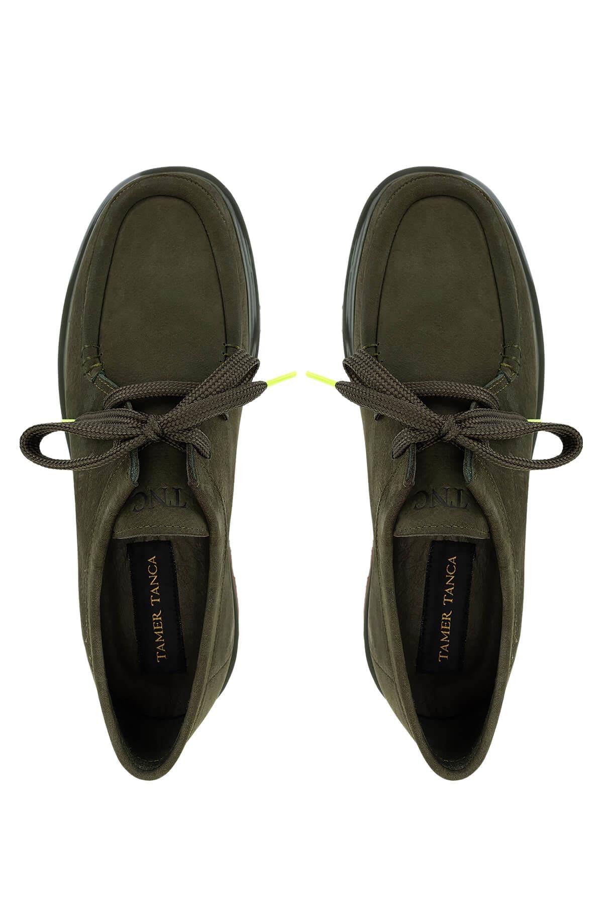 Tamer Tanca Siyah Tamer Tanca Hakiki Deri Erkek Ayakkabı