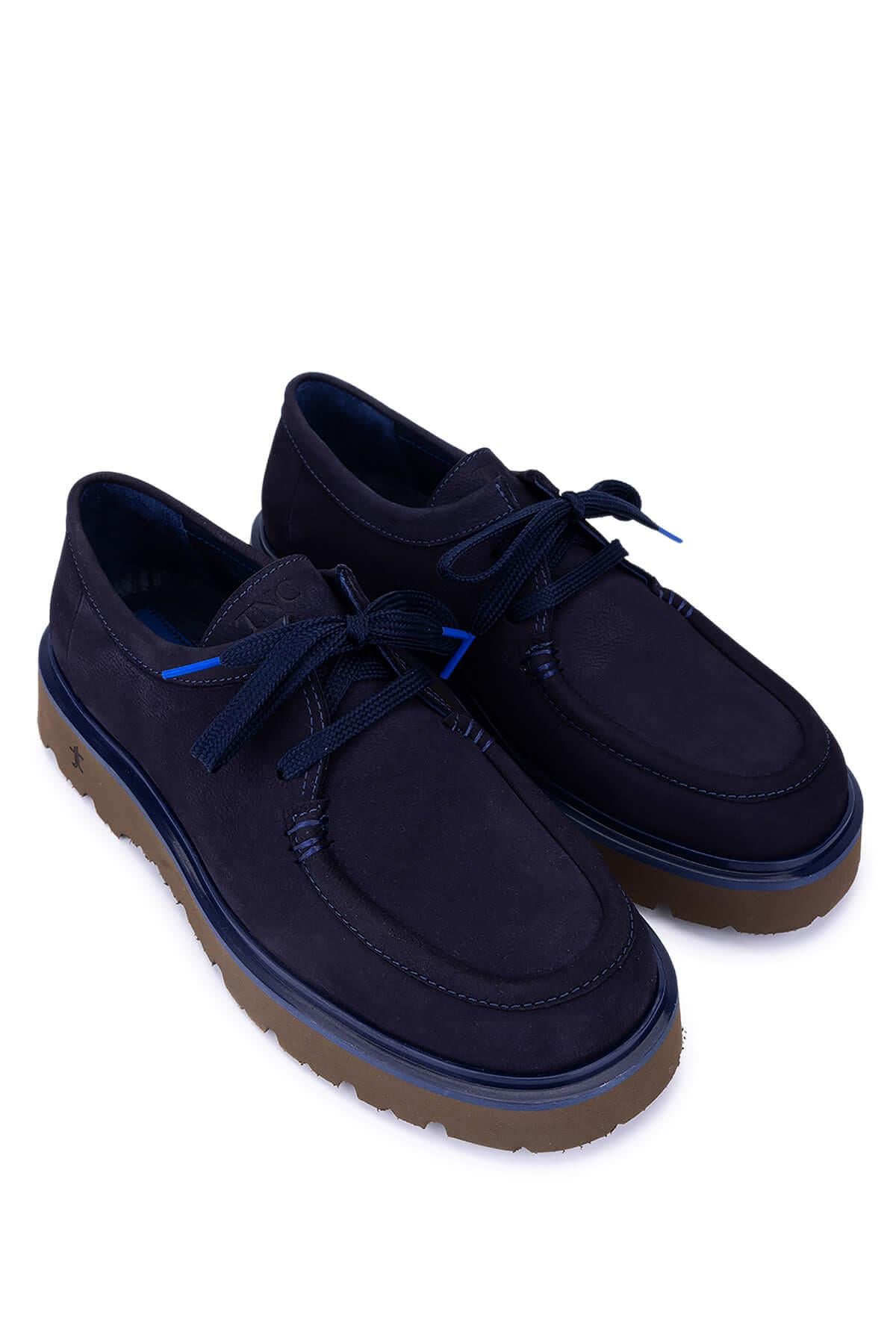 Tamer Tanca Siyah Tamer Tanca Hakiki Deri Erkek Ayakkabı