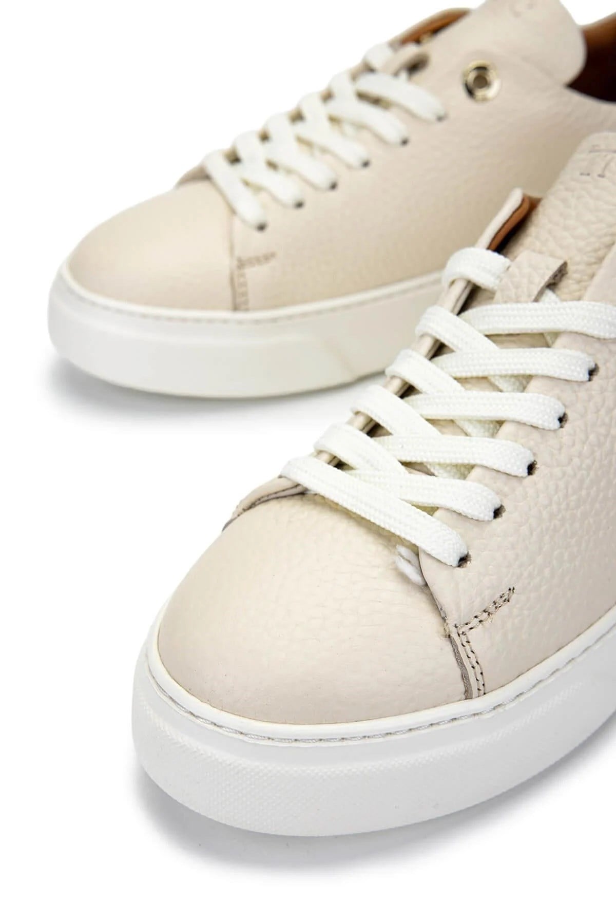 Tamer Tanca Lacivert Tamer Tanca Hakiki Kadın Deri Sneakers Spor Ayakkabı