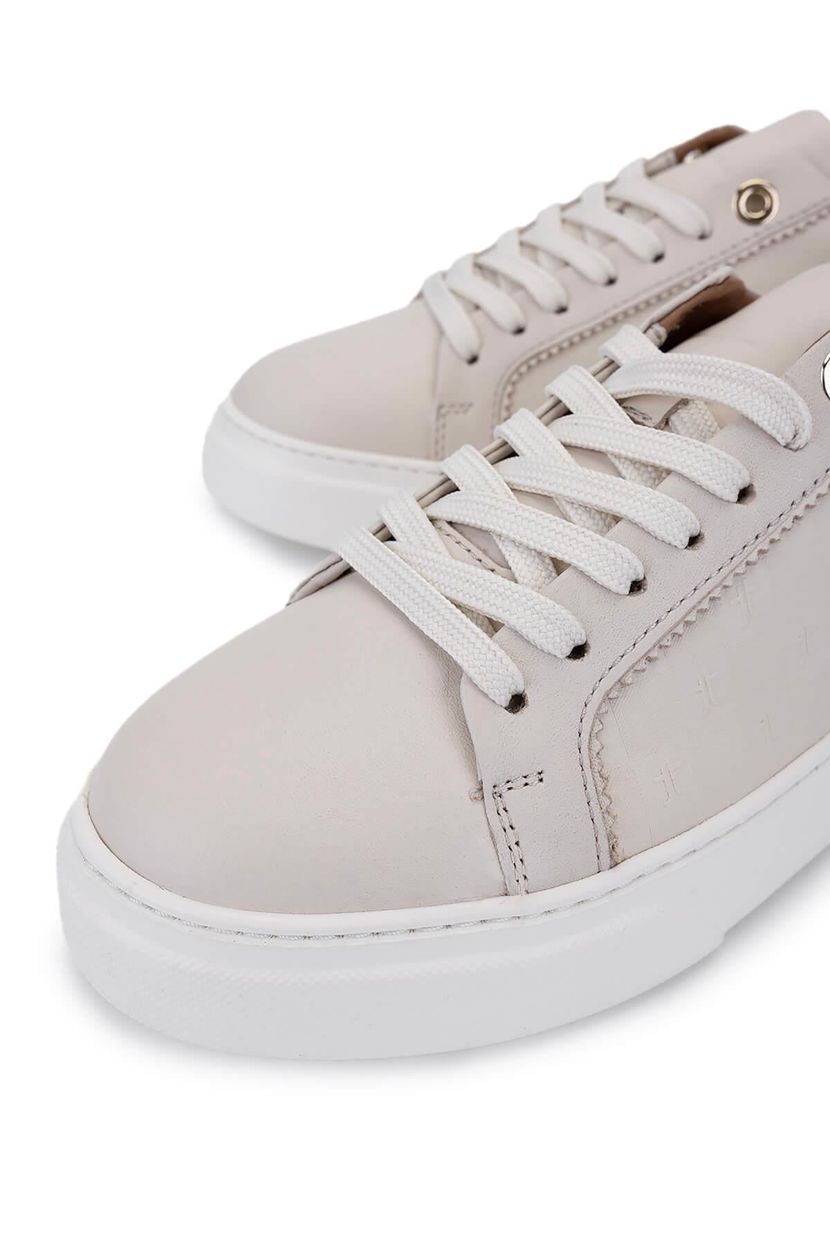 Tamer Tanca Taba Tamer Tanca Hakiki Kadın Deri Sneakers Spor Ayakkabı