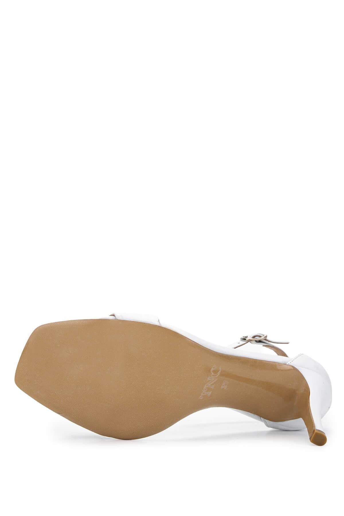 Tamer Tanca Vizon Tamer Tanca Hakiki Kadın Deri Topuklu Ayakkabı