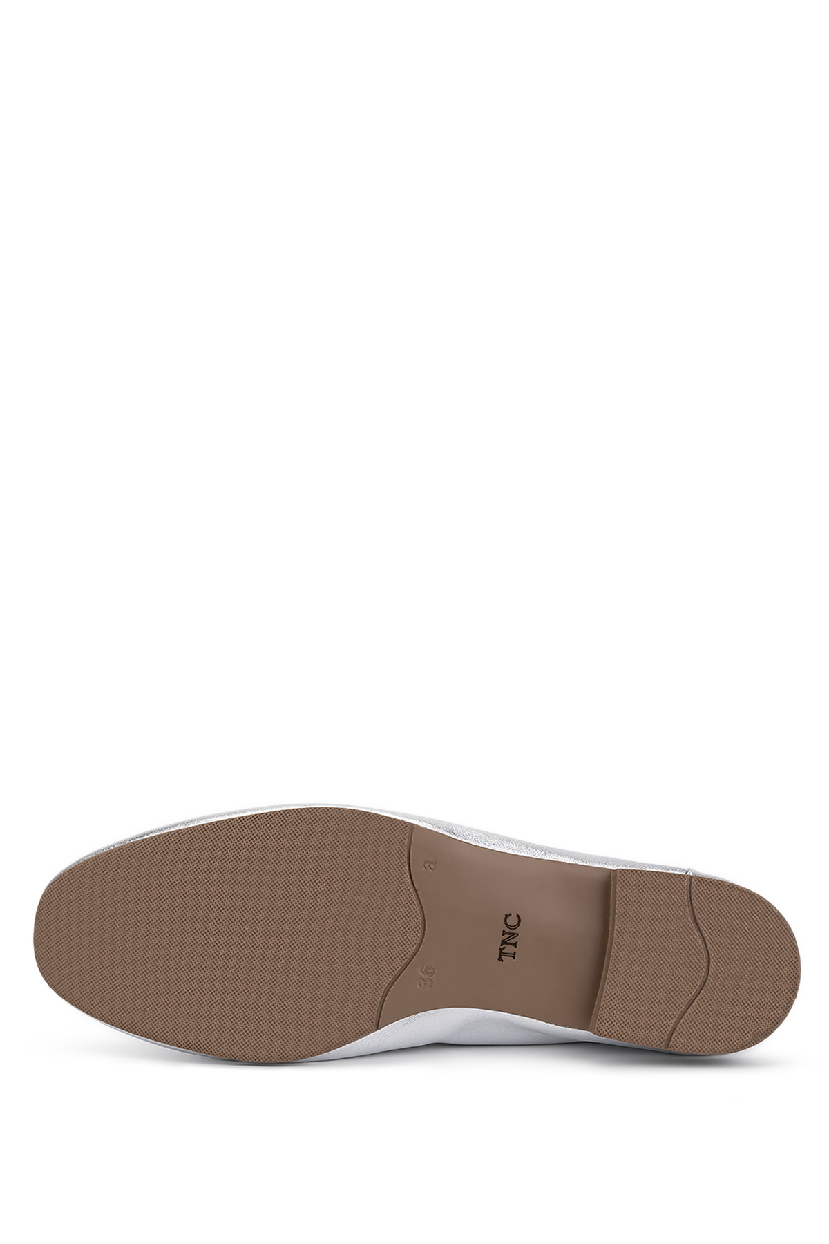 Tamer Tanca Yeşil Tamer Tanca Hakiki Kadın Deri Loafer Ayakkabı