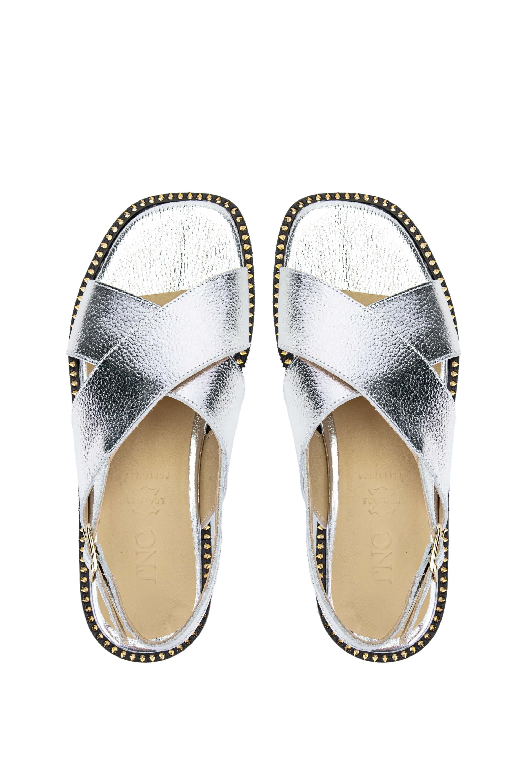 Tamer Tanca Gri Tamer Tanca Hakiki Kadın Deri Düz