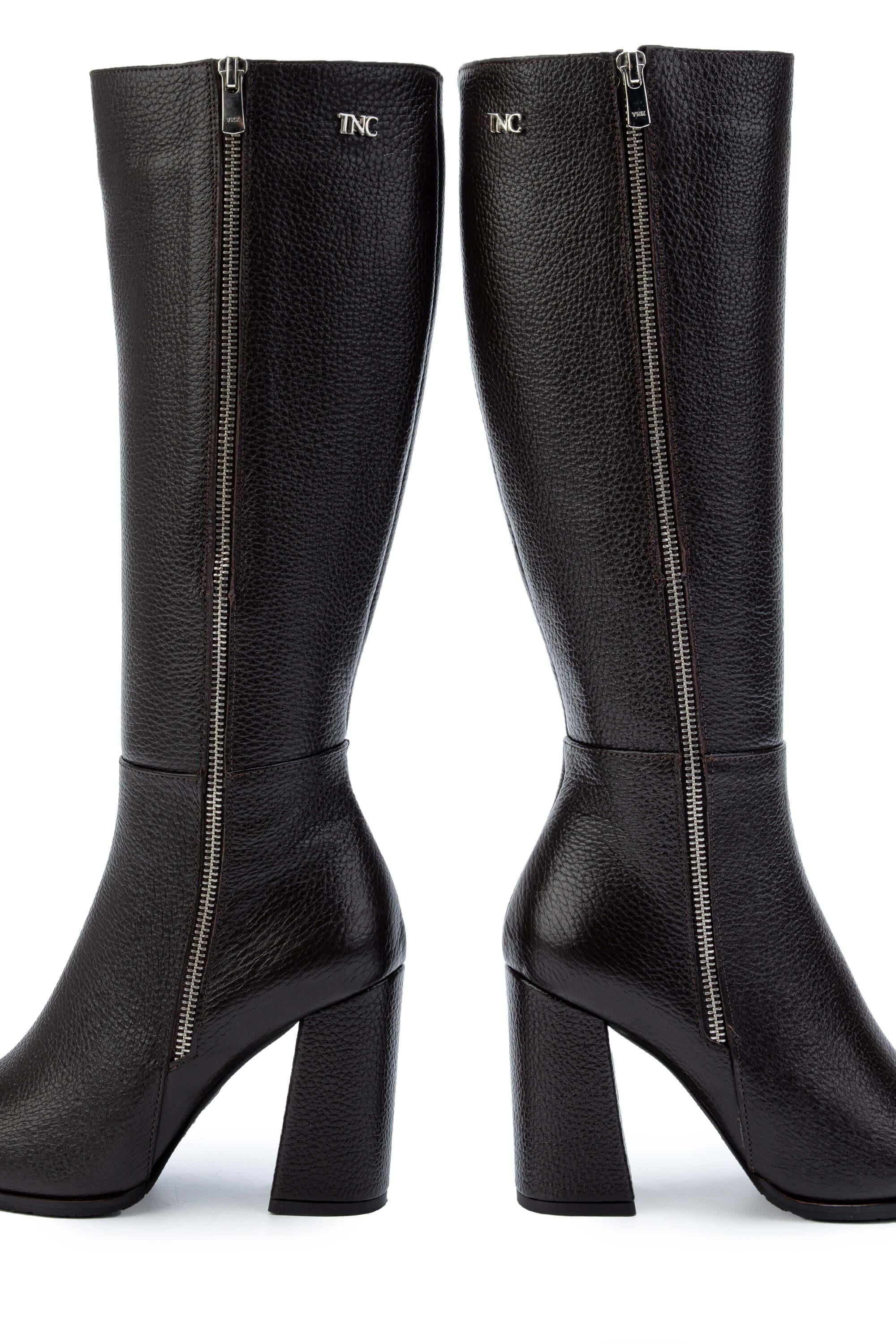 Tamer Tanca Fındık Tamer Tanca Hakiki Deri Kadın Klasik Çizme