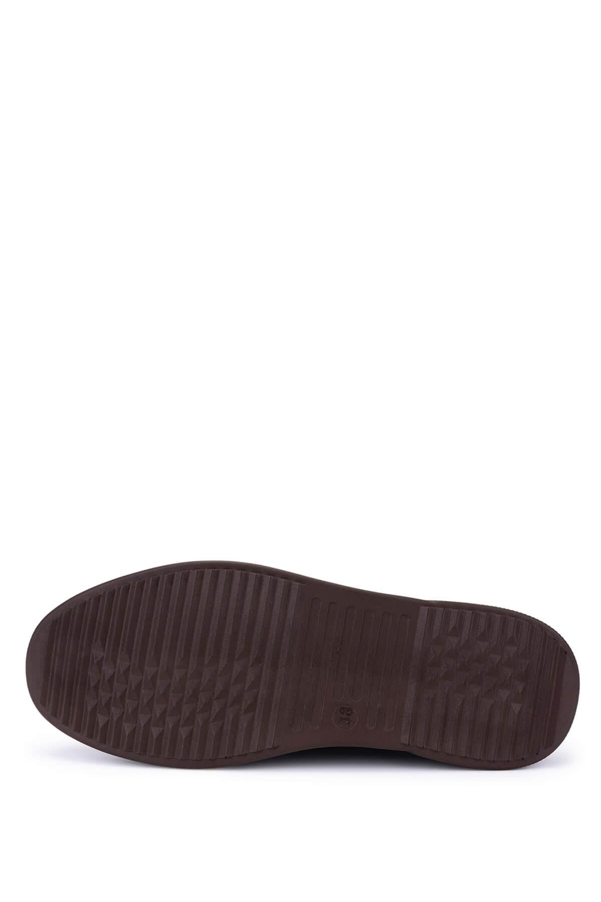 Tamer Tanca Kahverengi Rugan Tamer Tanca Hakiki Deri Kadın Casual Bot