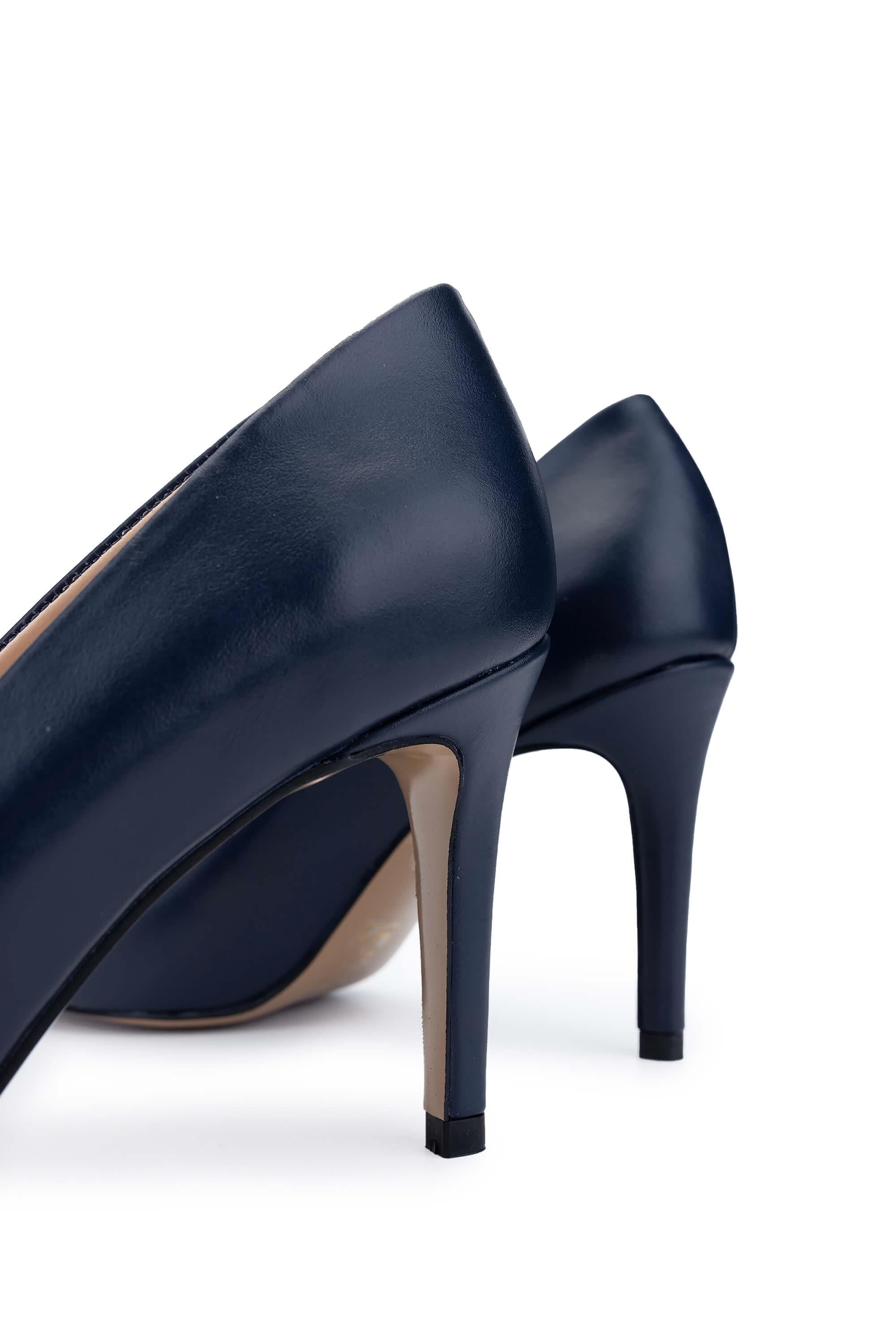 Tamer Tanca Kırmızı Tamer Tanca Hakiki Kadın Deri Topuklu Ayakkabı