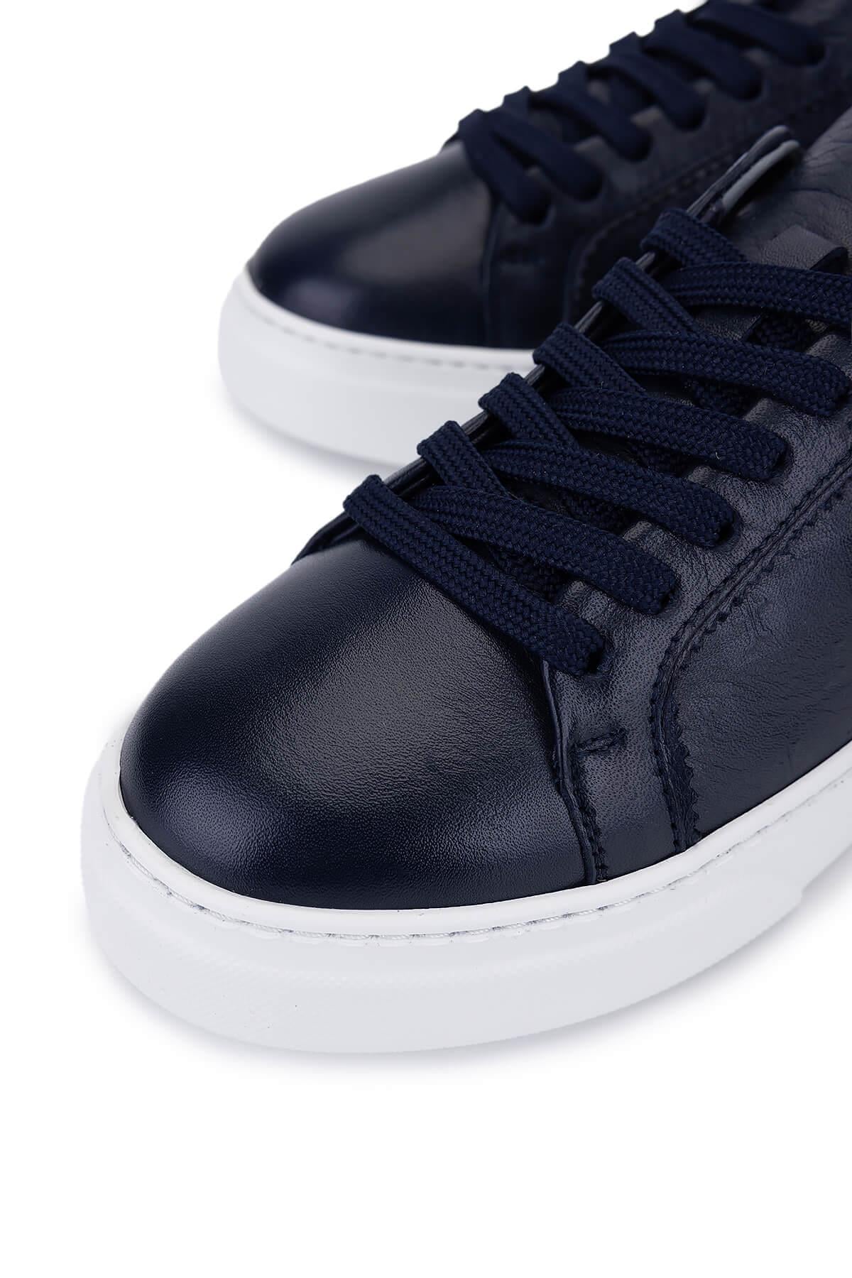 Tamer Tanca Taba Tamer Tanca Hakiki Kadın Deri Sneakers Spor Ayakkabı