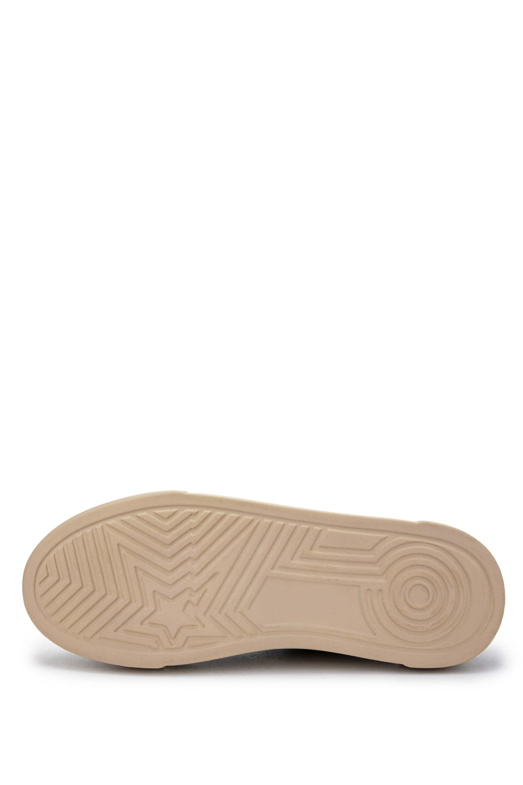 Tamer Tanca Siyah Floter Tamer Tanca Hakiki Kadın Deri Sneakers Spor Ayakkabı