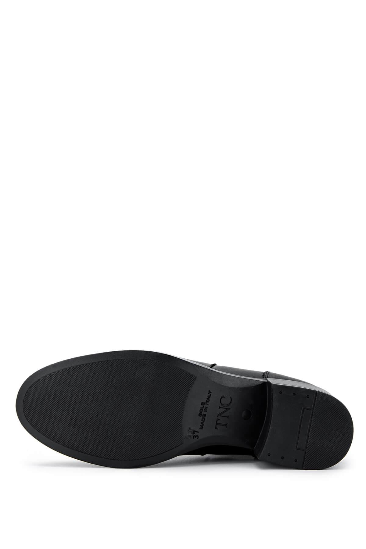 Tamer Tanca Kahverengi Nubuk Tamer Tanca Hakiki Deri Kadın Topuklu Bot