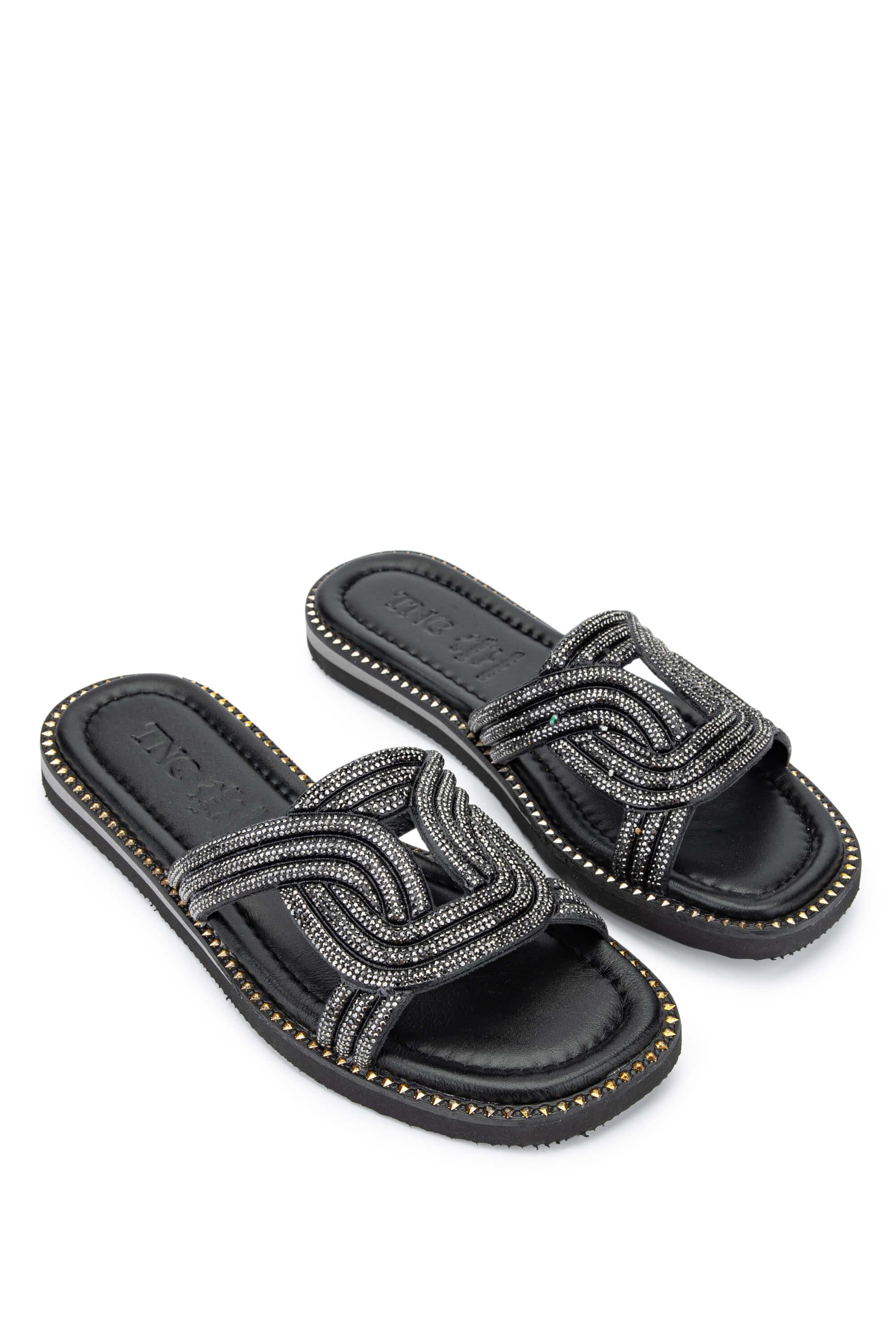 Tamer Tanca Gri Tamer Tanca Hakiki Kadın Deri Düz