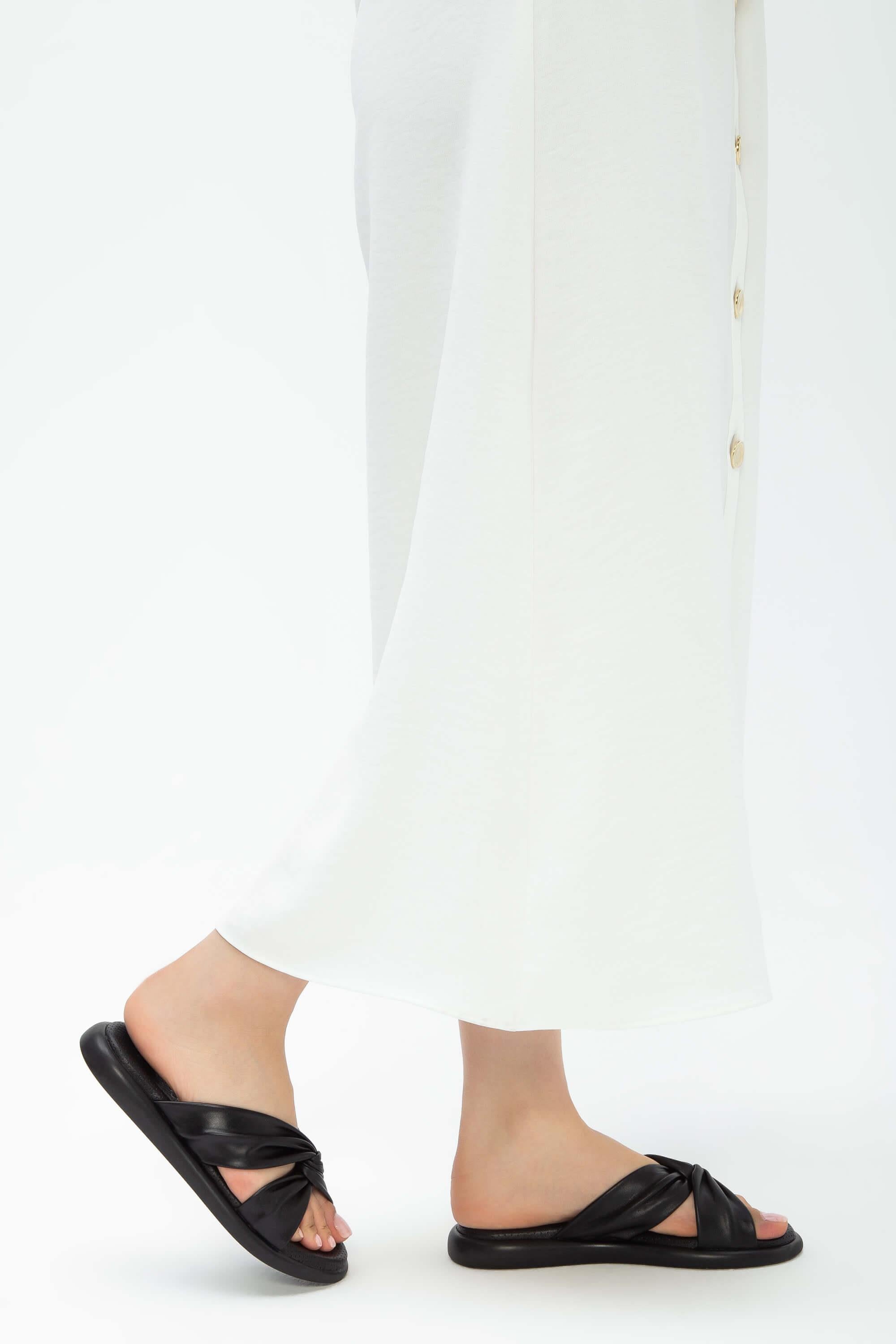 Tamer Tanca Yeşil Tamer Tanca Hakiki Kadın Deri Düz Terlik