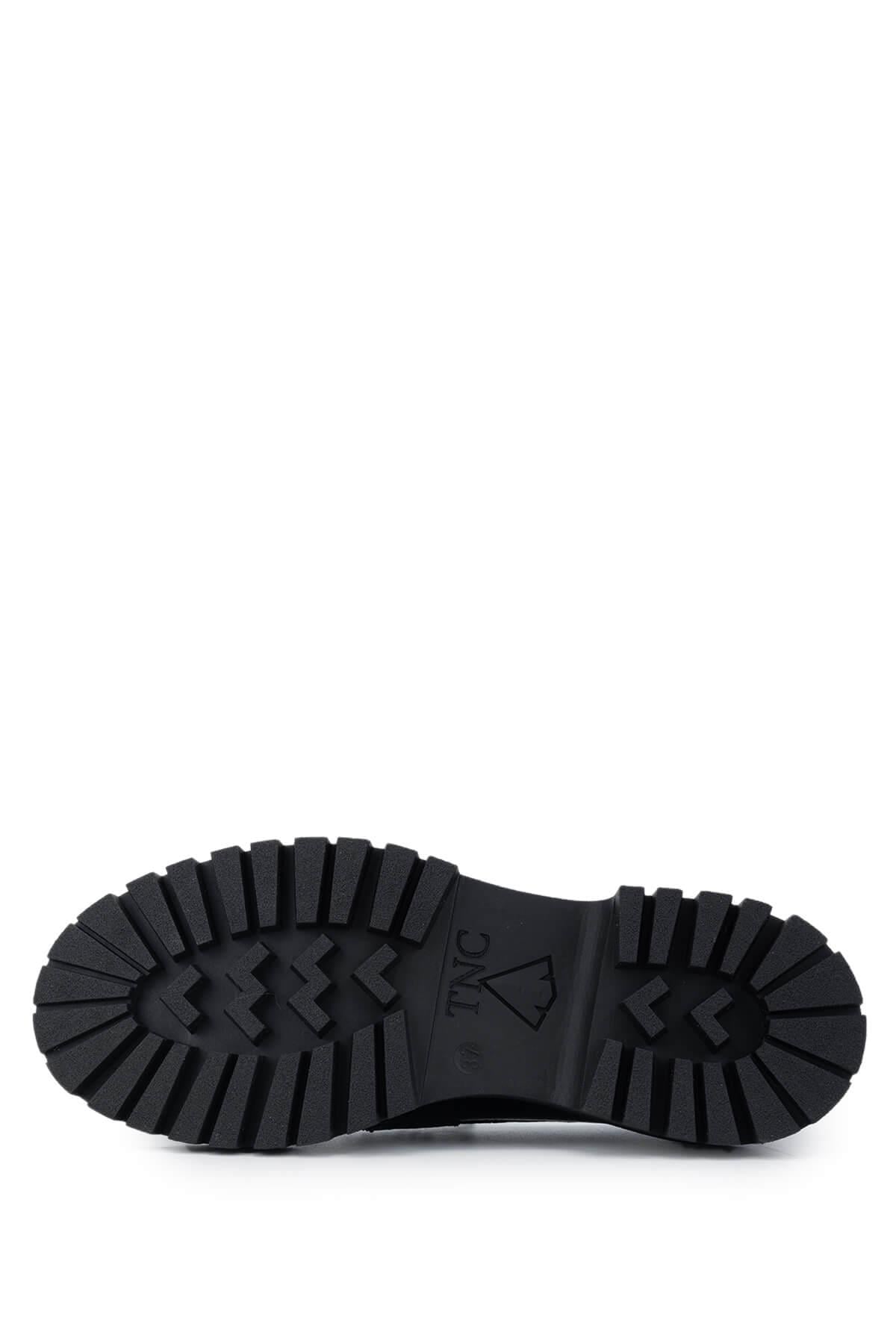 Tamer Tanca Vizon Floter Tamer Tanca Hakiki Deri Kadın Loafer Ayakkabı