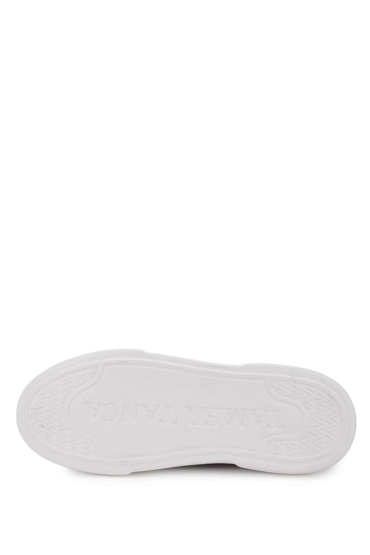 Tamer Tanca Taba Tamer Tanca Hakiki Kadın Deri Sneakers Spor Ayakkabı