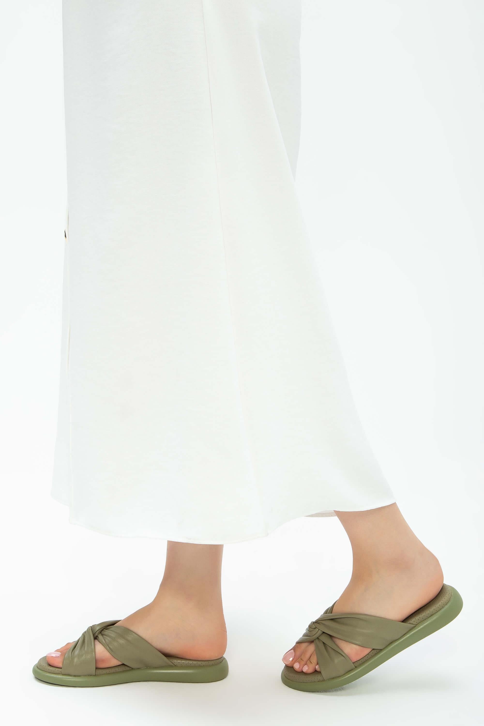 Tamer Tanca Yeşil Tamer Tanca Hakiki Kadın Deri Düz Terlik