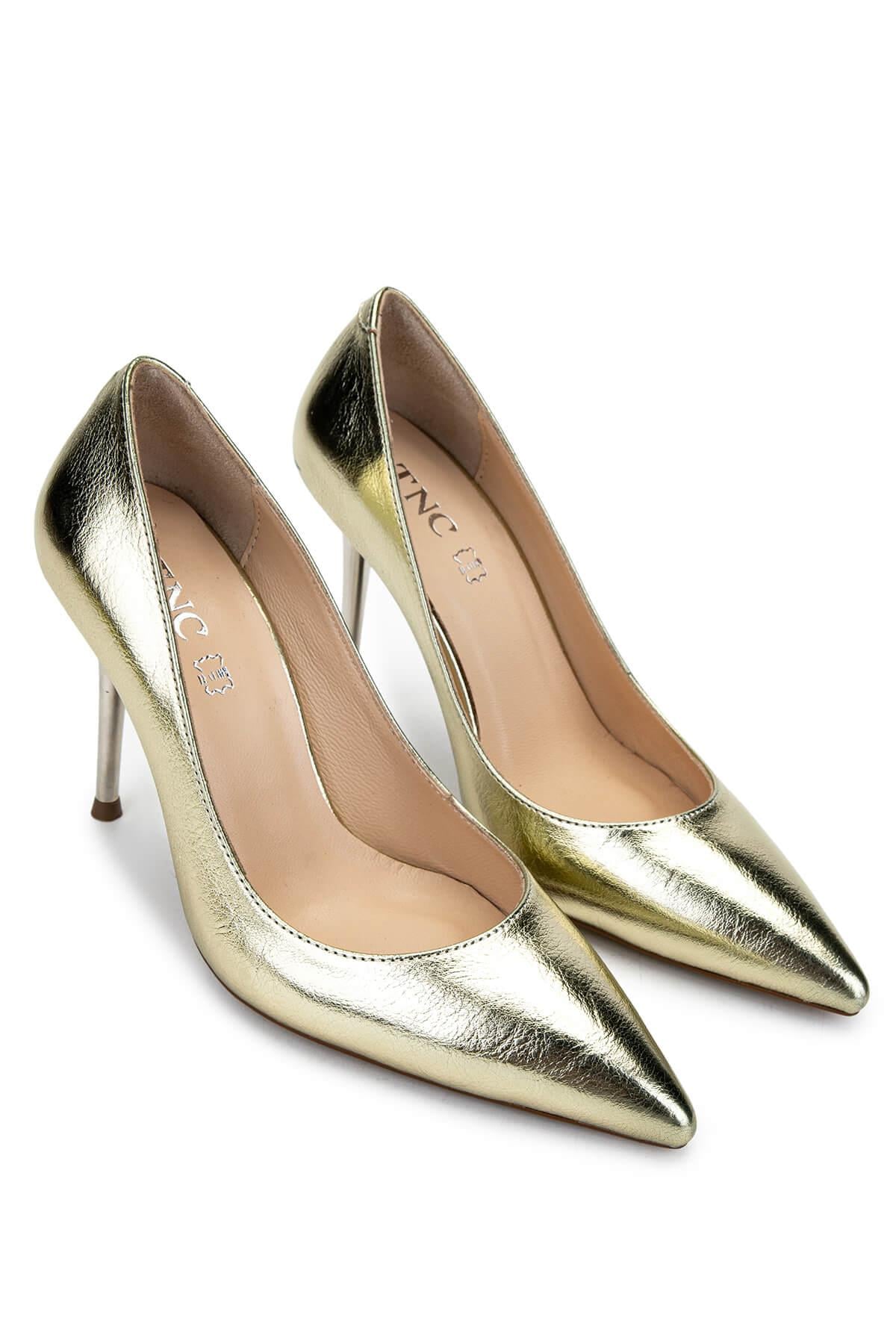 Tamer Tanca Antrasit Tamer Tanca Vegan Kadın Topuklu Ayakkabı