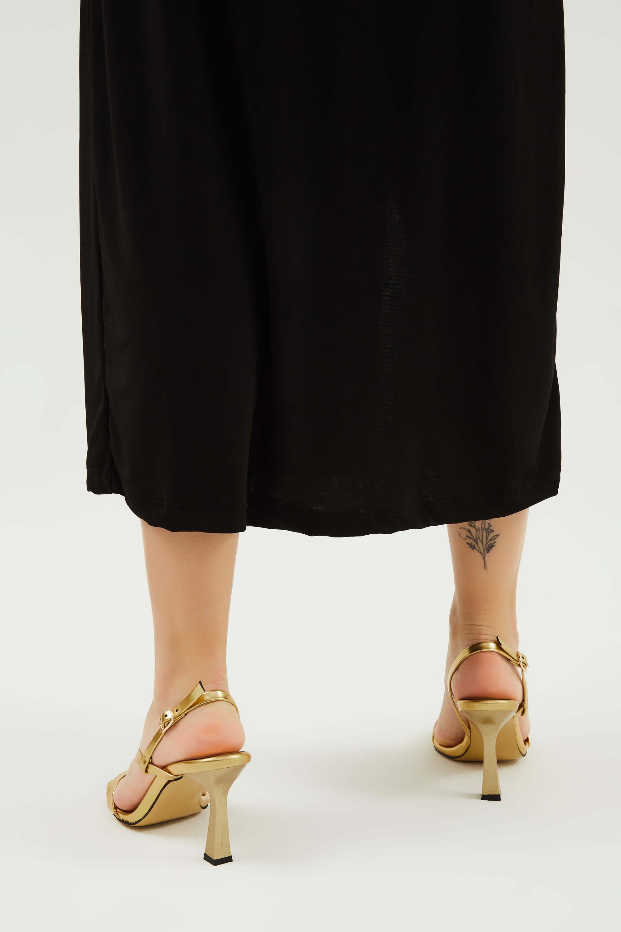 Tamer Tanca Yeşil Tamer Tanca Vegan Kadın Topuklu Sandalet